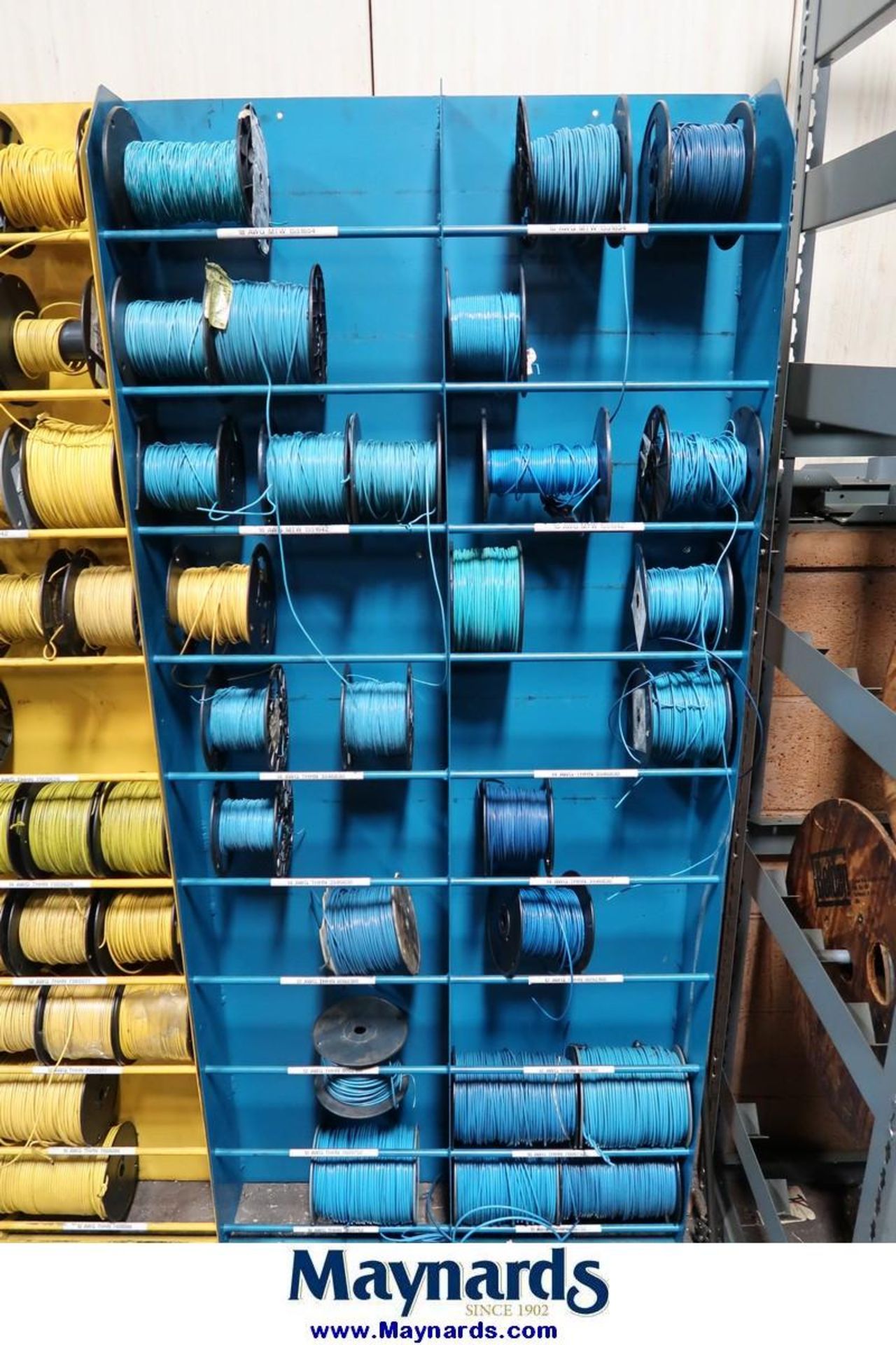 Wire Racks with Contents of Wire Spools - Image 6 of 6