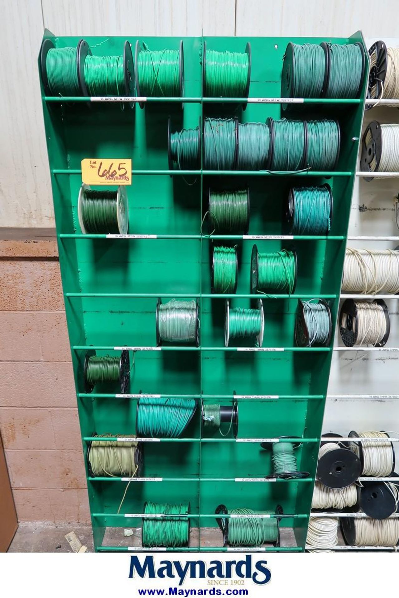Wire Racks with Contents of Wire Spools - Image 2 of 6