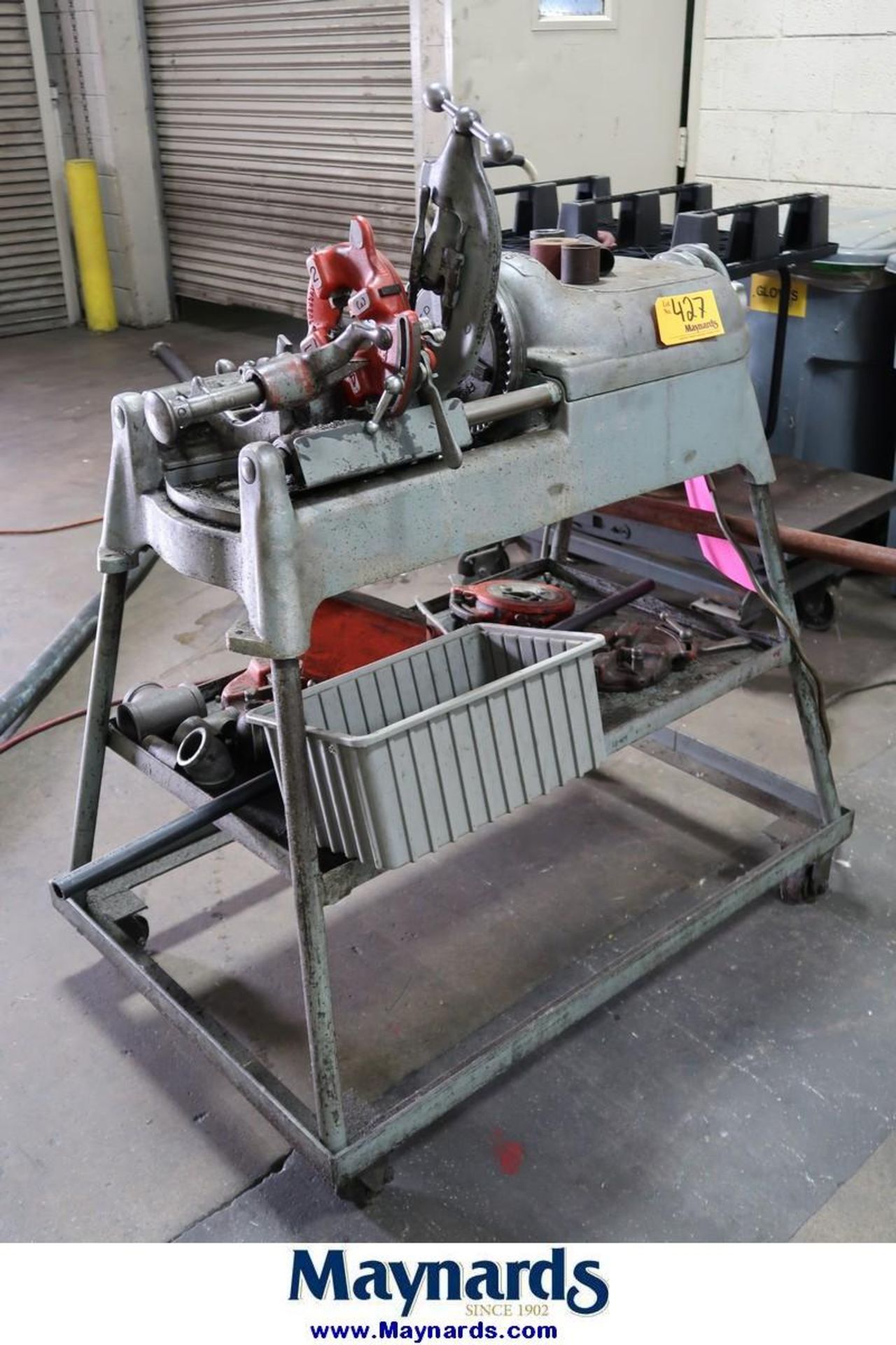 Ridgid 535 Pipe Threading Machine [Loc: Facilities Building ]