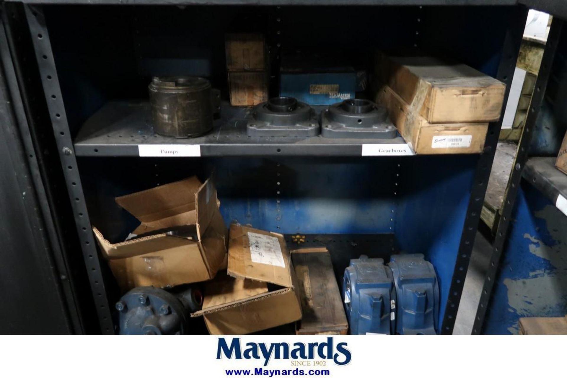 Adjustable Steel Shelving Units with Contents of Heat Treat Spare Parts - Image 8 of 16