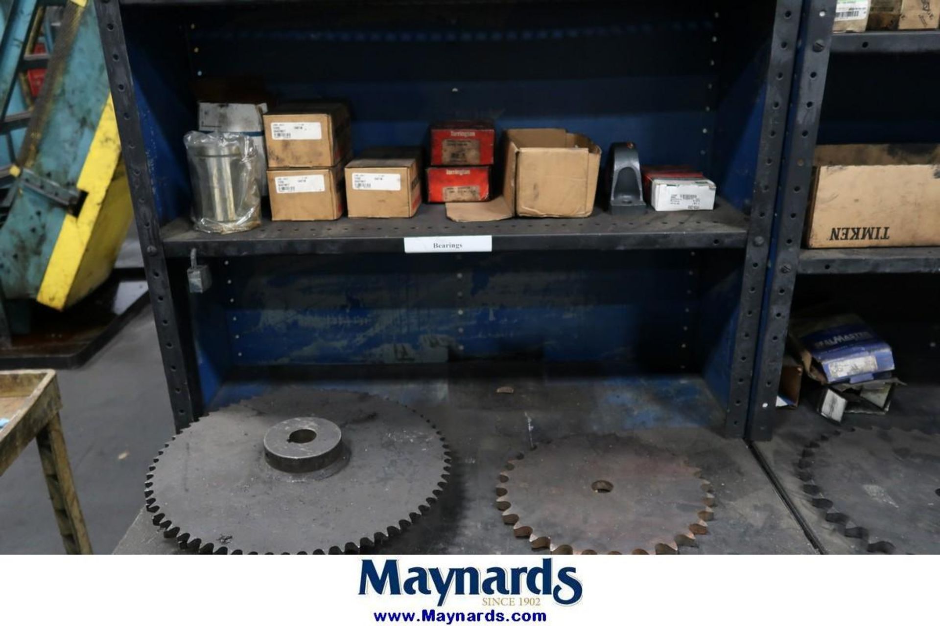 Adjustable Steel Shelving Units with Contents of Heat Treat Spare Parts - Image 9 of 16