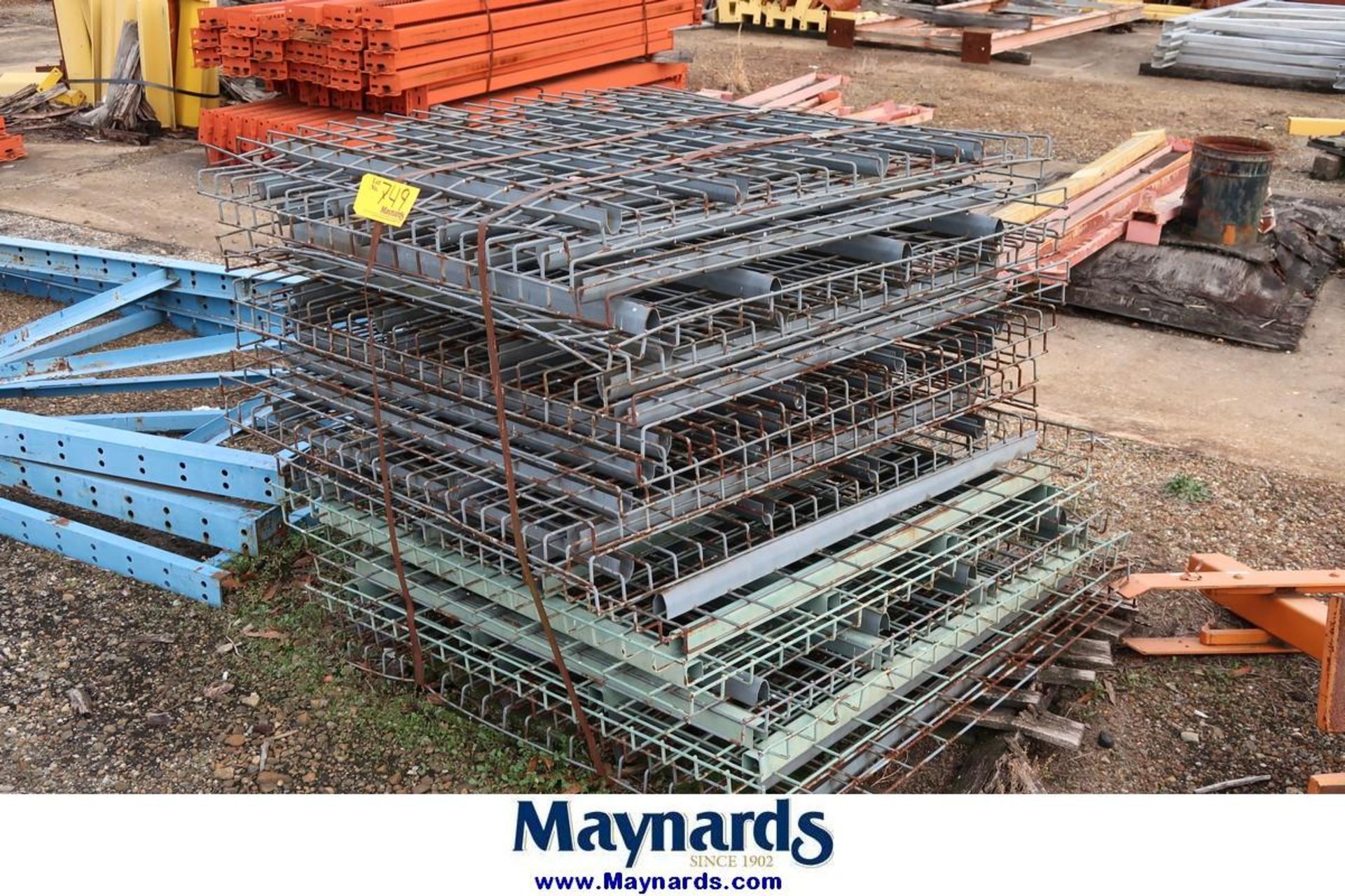 Large Qty of Dismantled Racking to Include Uprights, Crossbeams, Leg ...