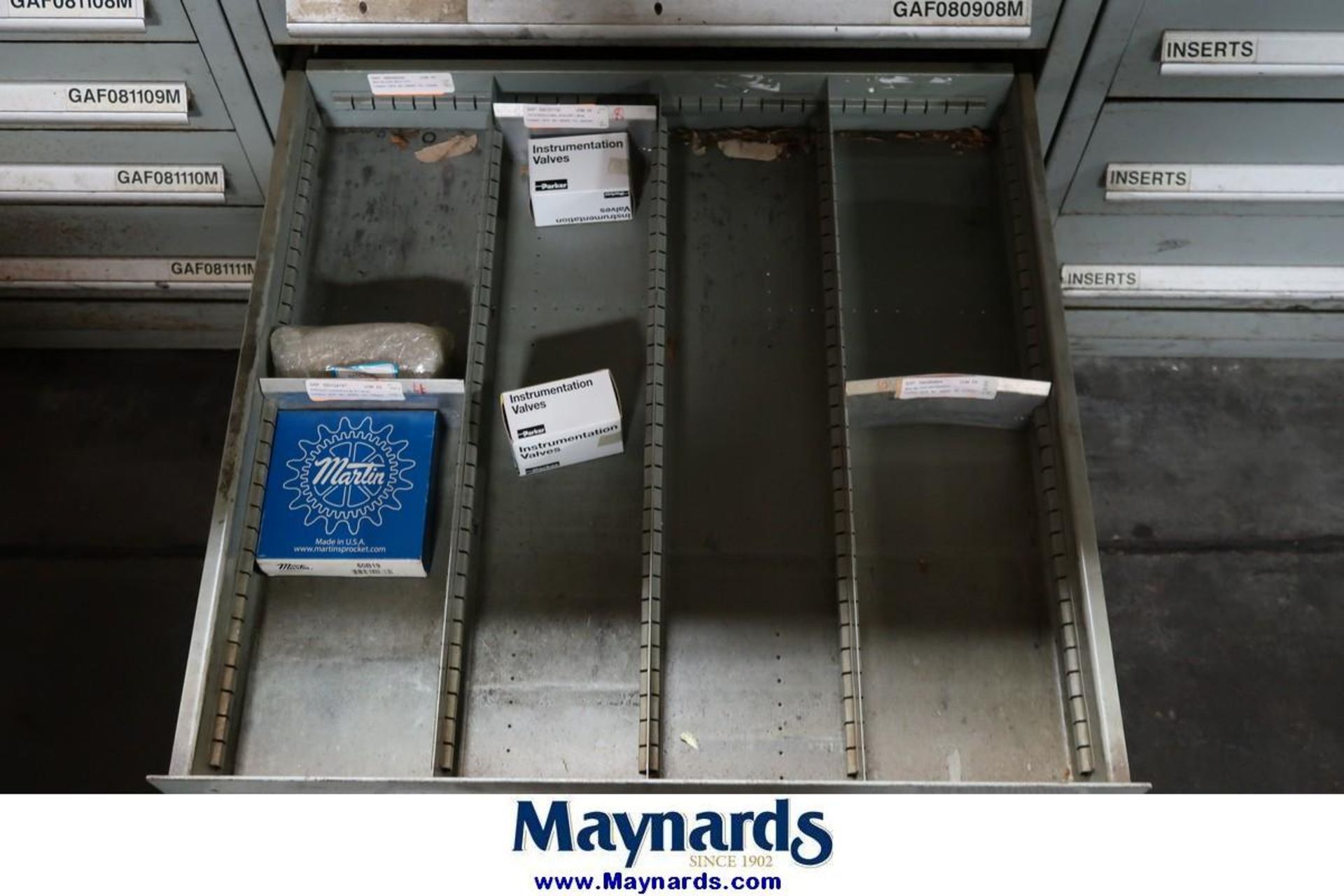 11-Drawer Heavy Duty Parts Cabinet - Image 10 of 12