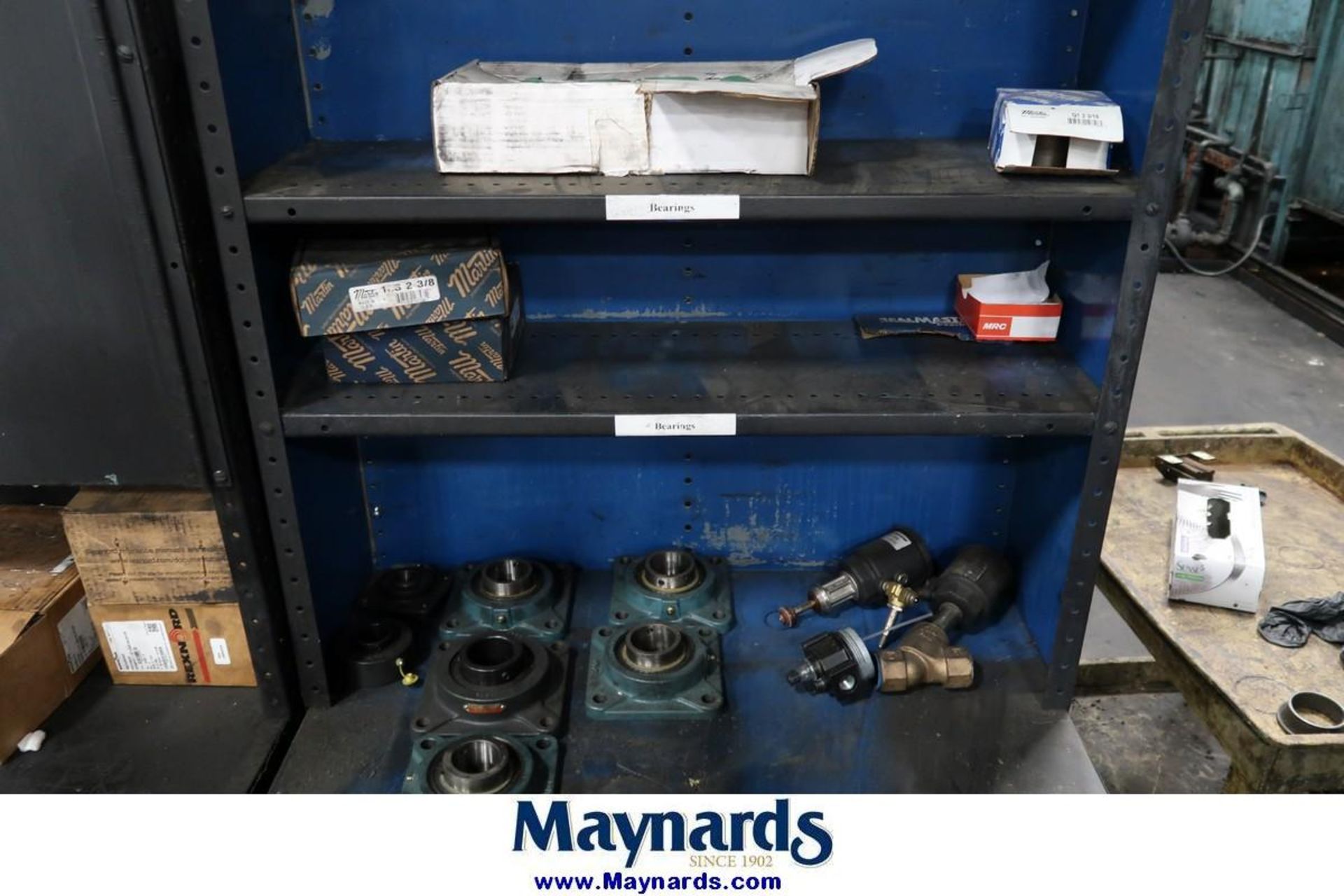 Adjustable Steel Shelving Units with Contents of Heat Treat Spare Parts - Image 7 of 16