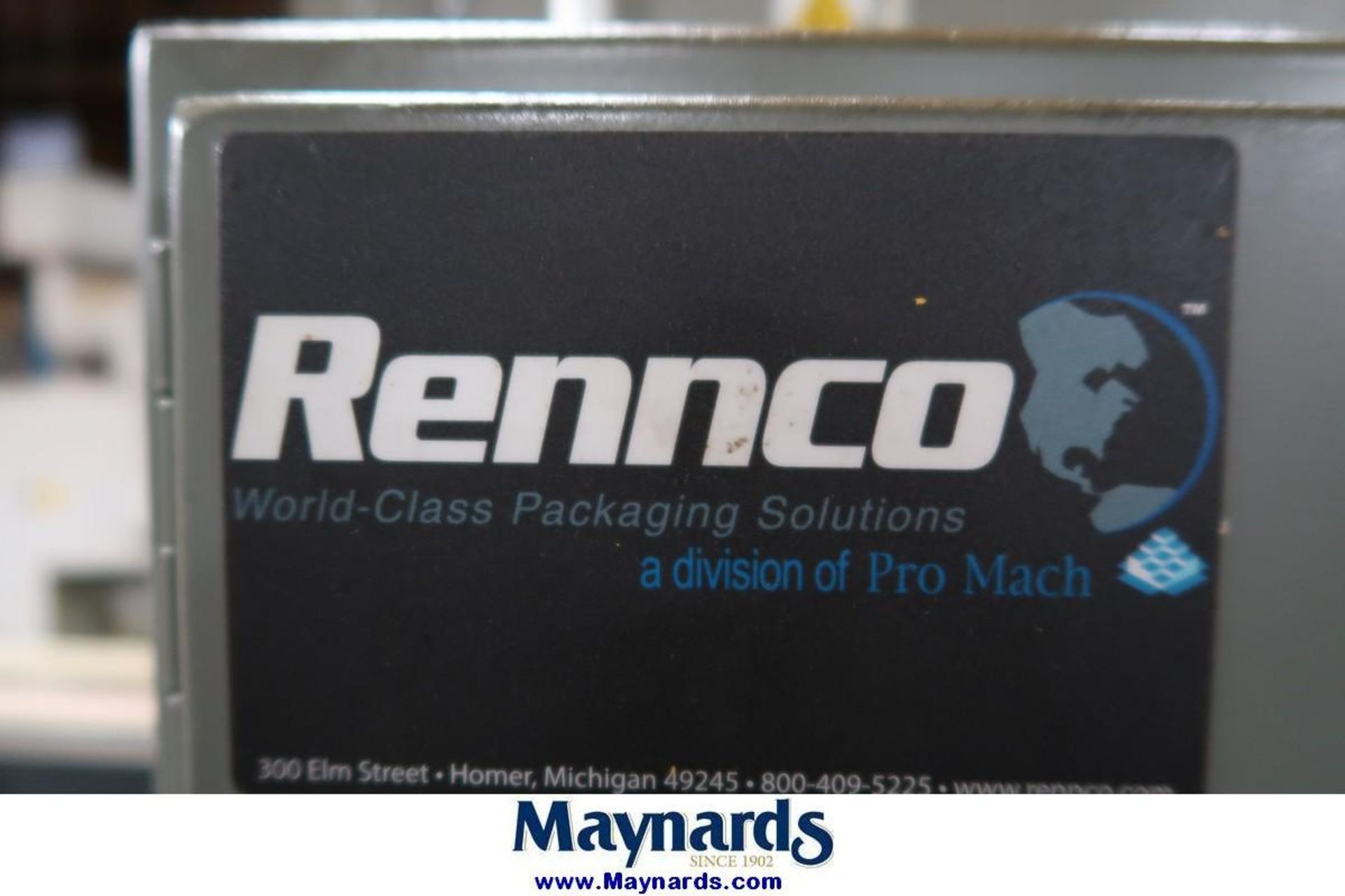 Rennco 301 Automatic Poly Bagger - Image 13 of 14