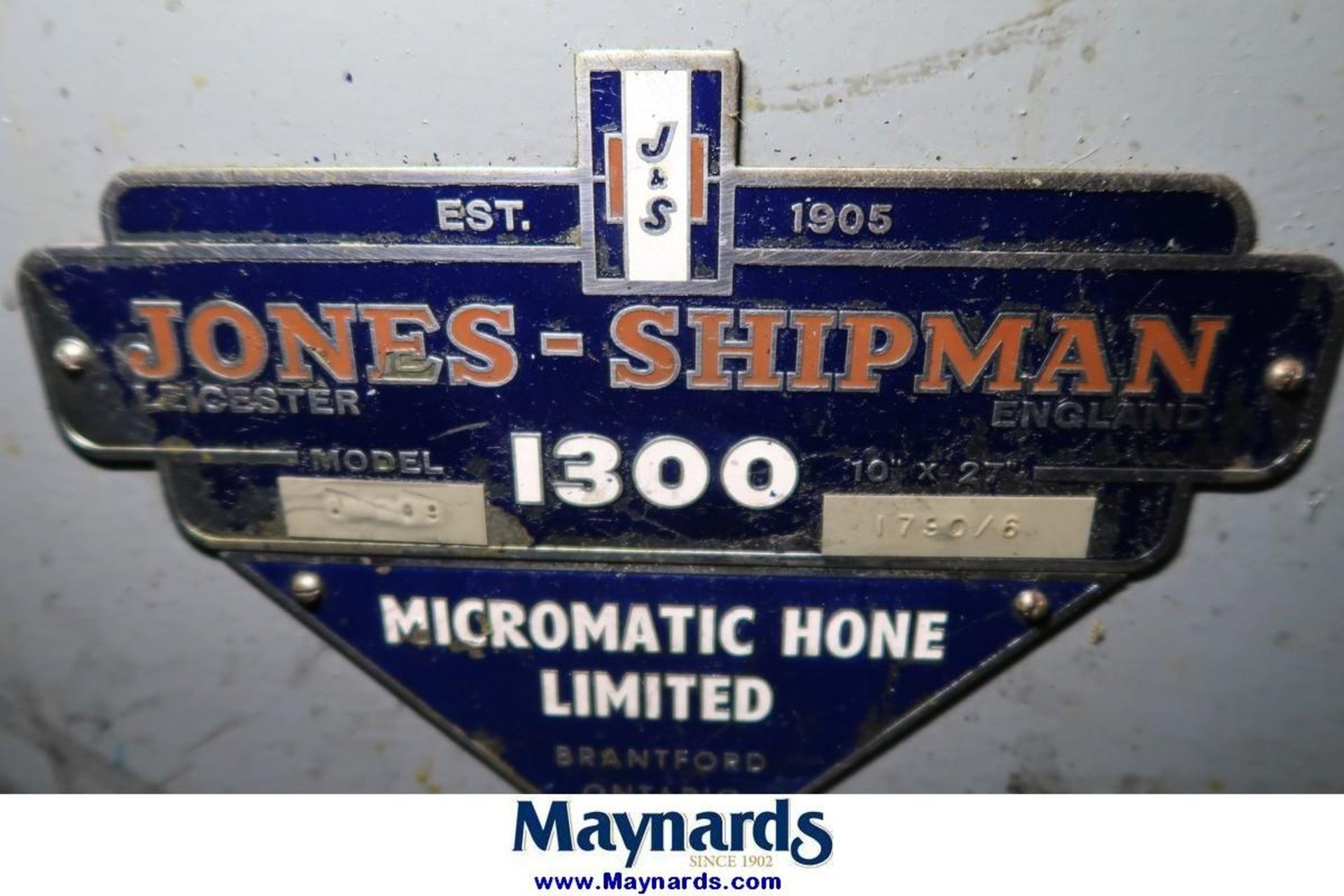 Jones-Shipman 1300 Micromatic Hone - Image 12 of 12