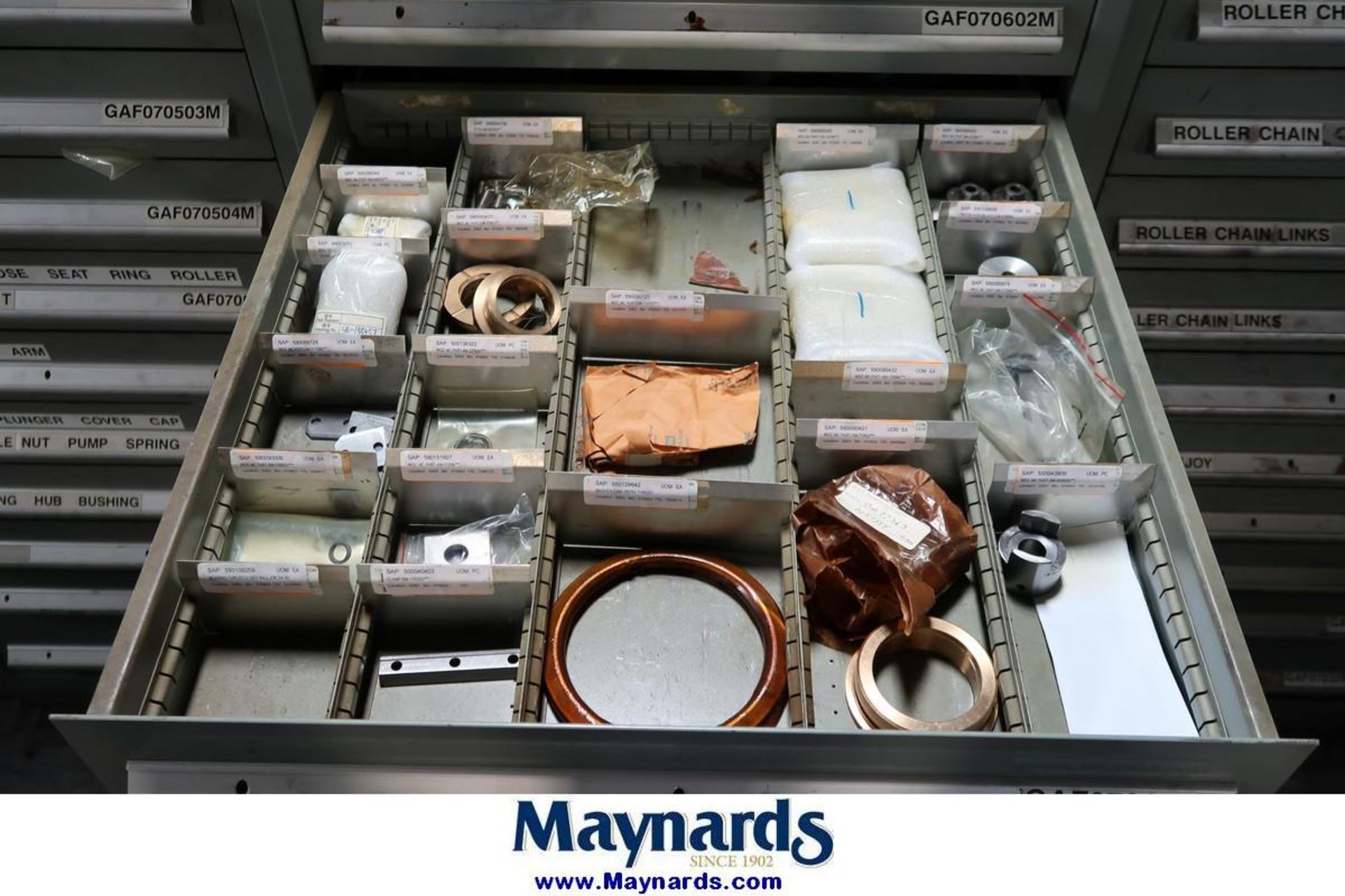 11-Drawer Heavy Duty Parts Cabinet - Image 4 of 11