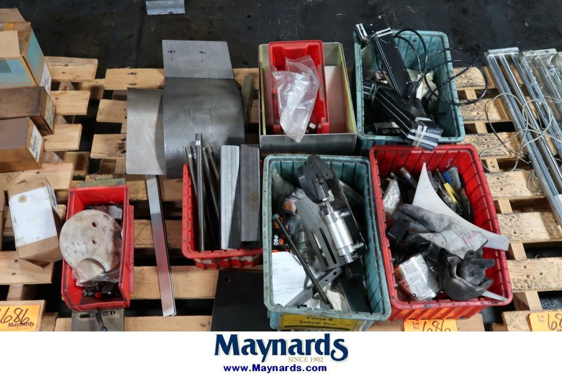 Pallets of Assorted Mac Air Valves, Parker Hydraulic Cylinders, & Misc. Spare Parts - Image 4 of 5