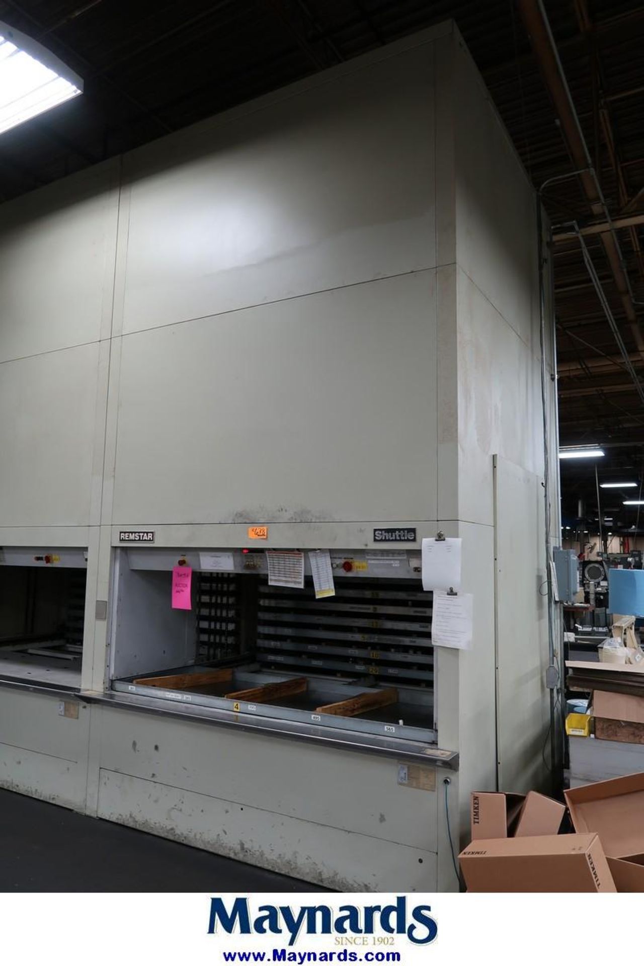 1997 Remstar Shuttle 2350x825 Vertical Lift Parts Shuttle Cabinet