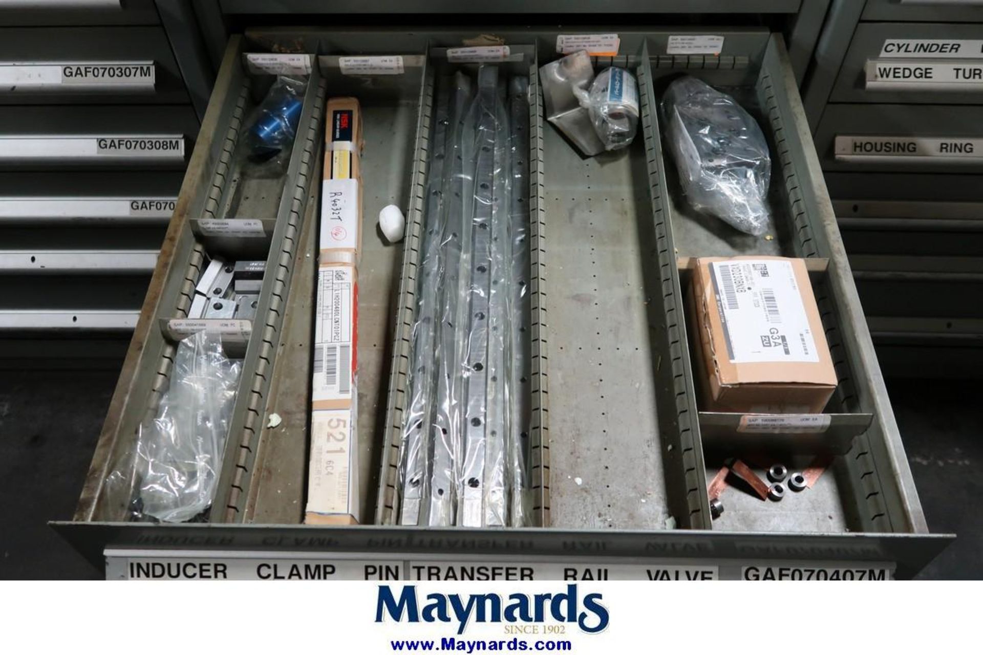11-Drawer Heavy Duty Parts Cabinet - Image 8 of 12