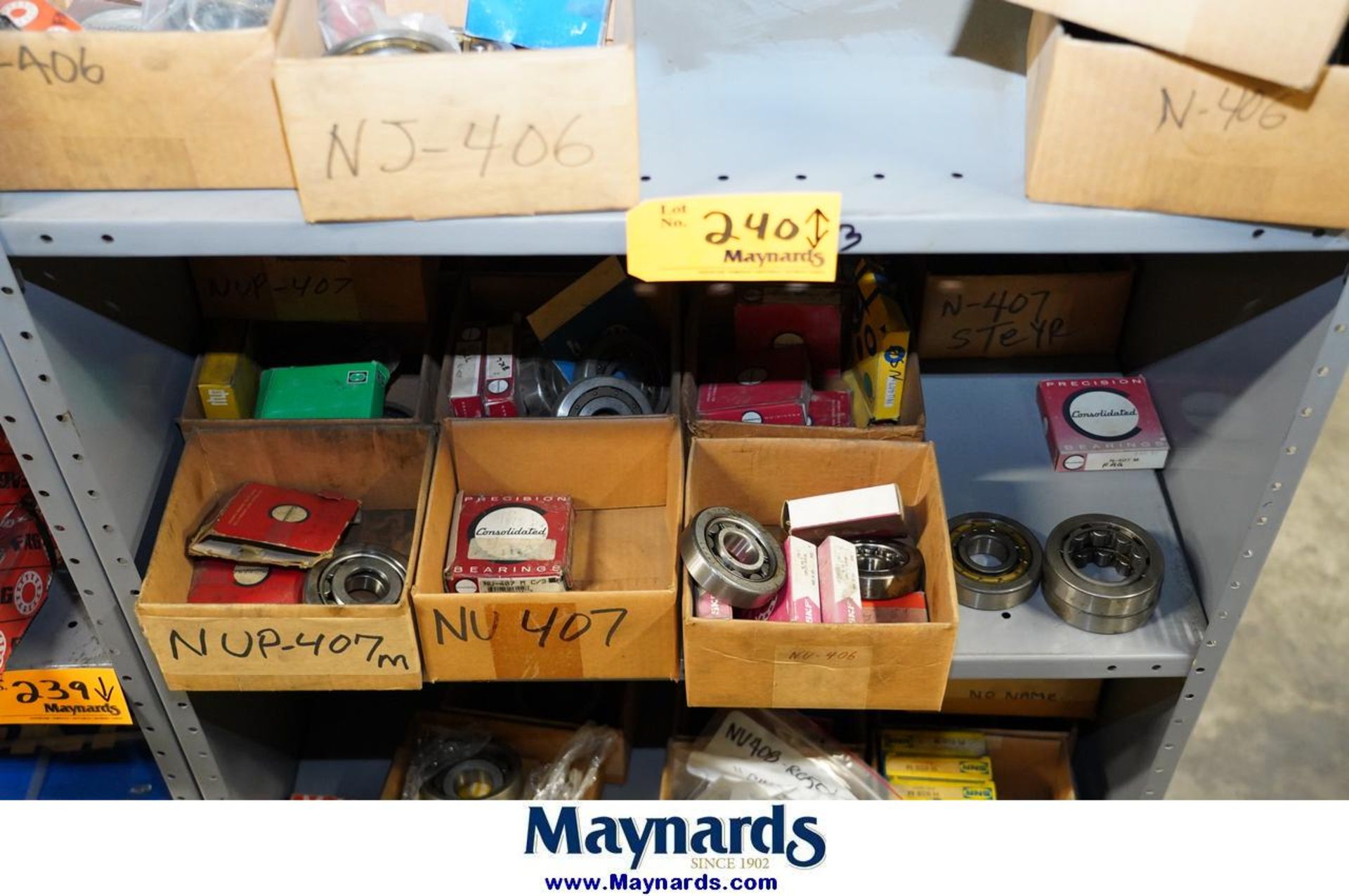 Lot of Assorted SKF,FAG,Steyr, Consolidated, RHP, Cylindrical Bearing - Image 4 of 9