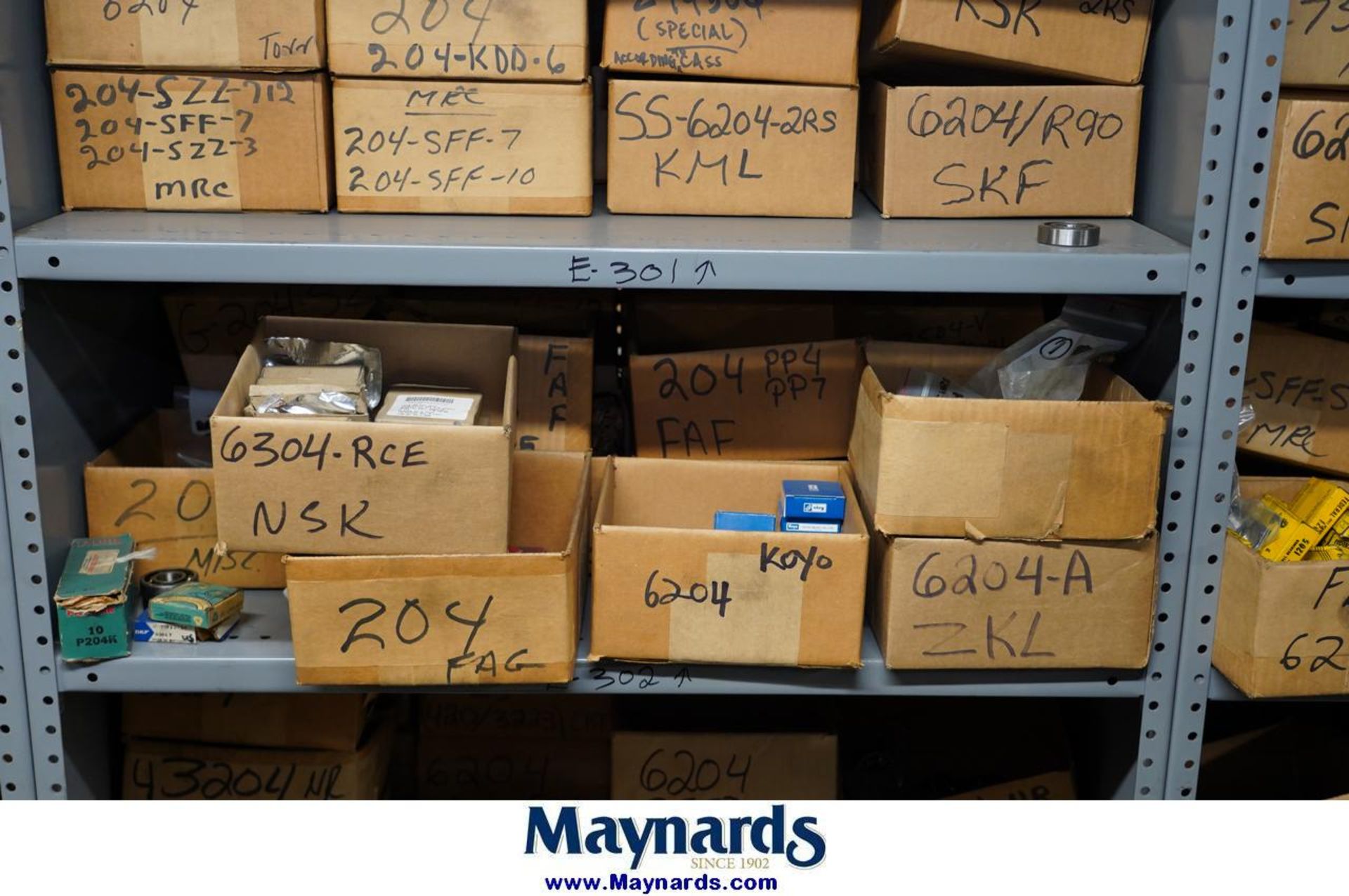 Lot of Assorted ,FAG,SKF,NSK,PEER, Cylindrical Bearing - Image 3 of 5