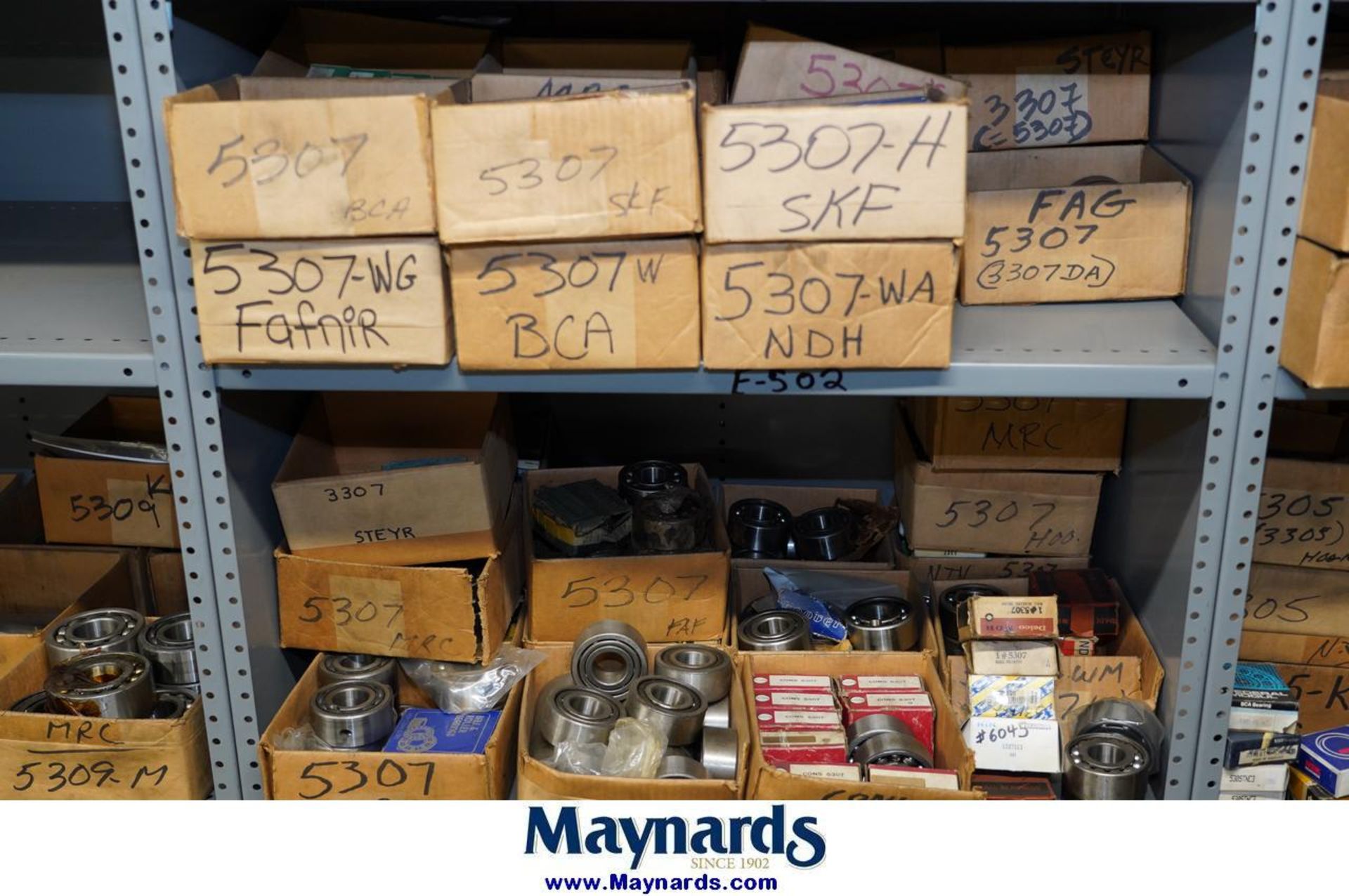 Lot of Assorted RHP,GEN,FAG,ABC,MRC, NSK,BCA, FAF,SKF,Steyr, Open Double Row Bearings - Image 4 of 7