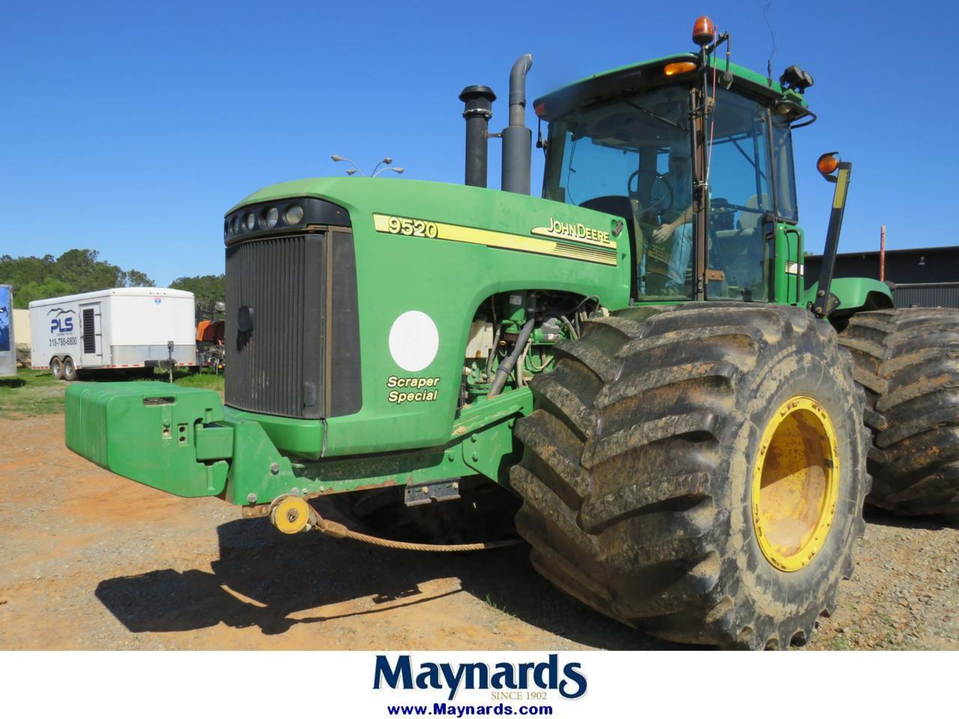 John Deere 9520 Wheel Scraper Special Tractor - Image 3 of 12