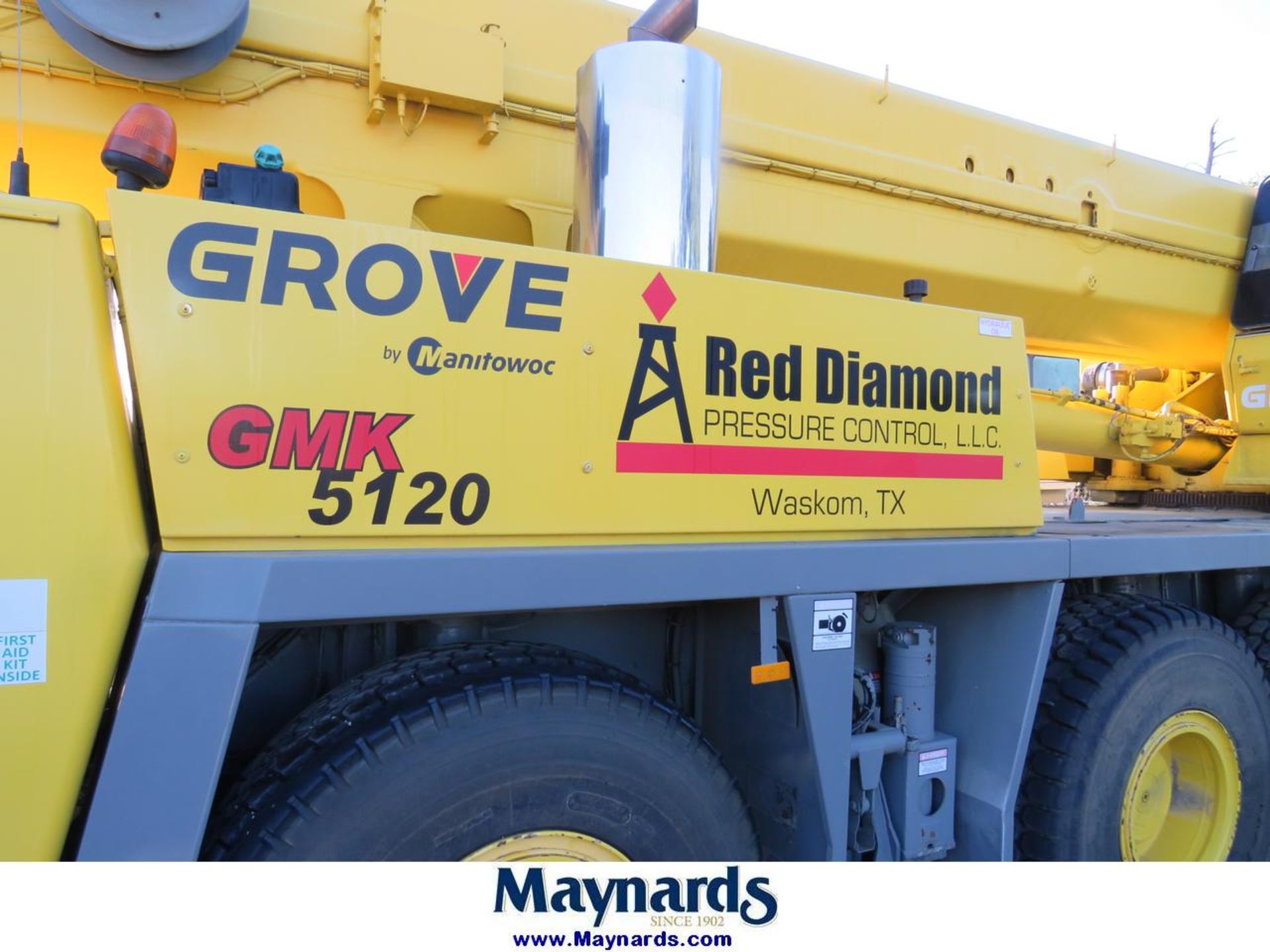 2005 Grove GMK5120 All Terrain 120 Ton Capacity Crane - Image 4 of 25