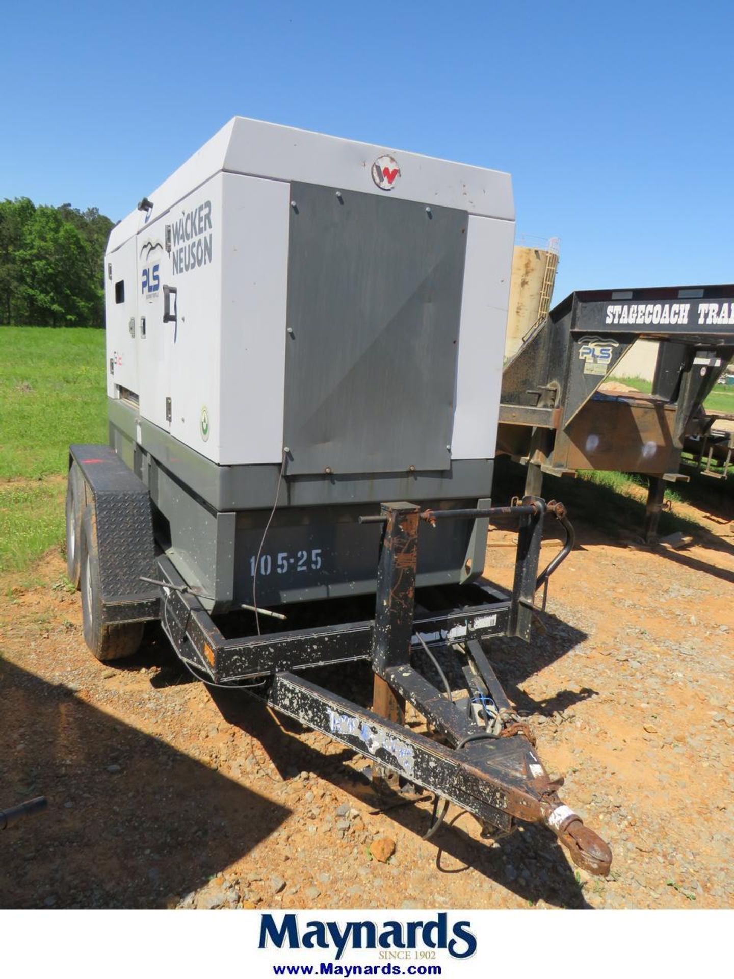 2012 Wacker Neuson Generato G120 Trailer Mounted Generator - Image 3 of 18