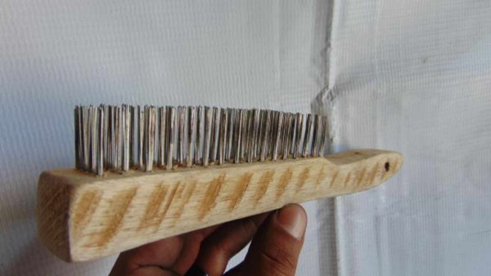 Wire Brush with Steel Bristles - Image 5 of 13
