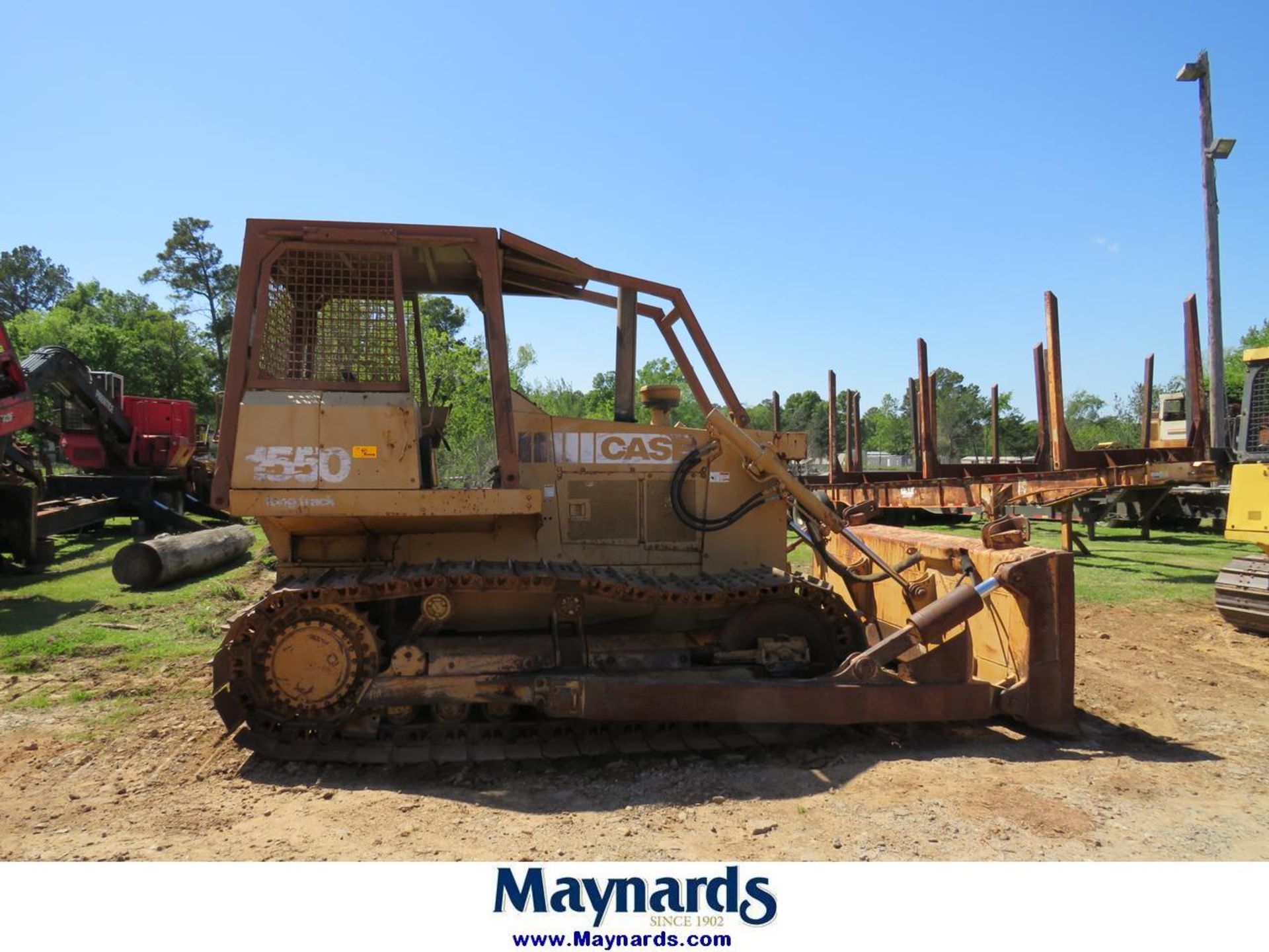 Case 1550 Straight Tilt Track Dozer - Image 5 of 15