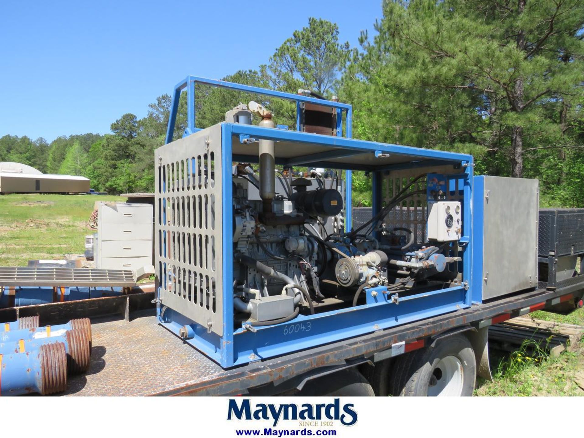 Advanced Manufacturing Trailer Mounted Pump System with Piping - Image 3 of 30