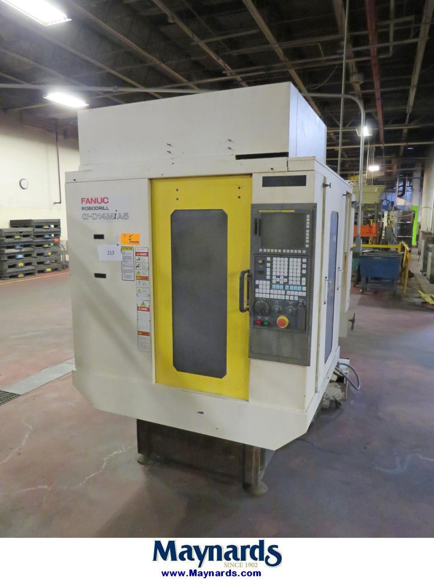 2013 Fanuc Alpha-T14iFa Robodrill CNC Vertical Machining Center