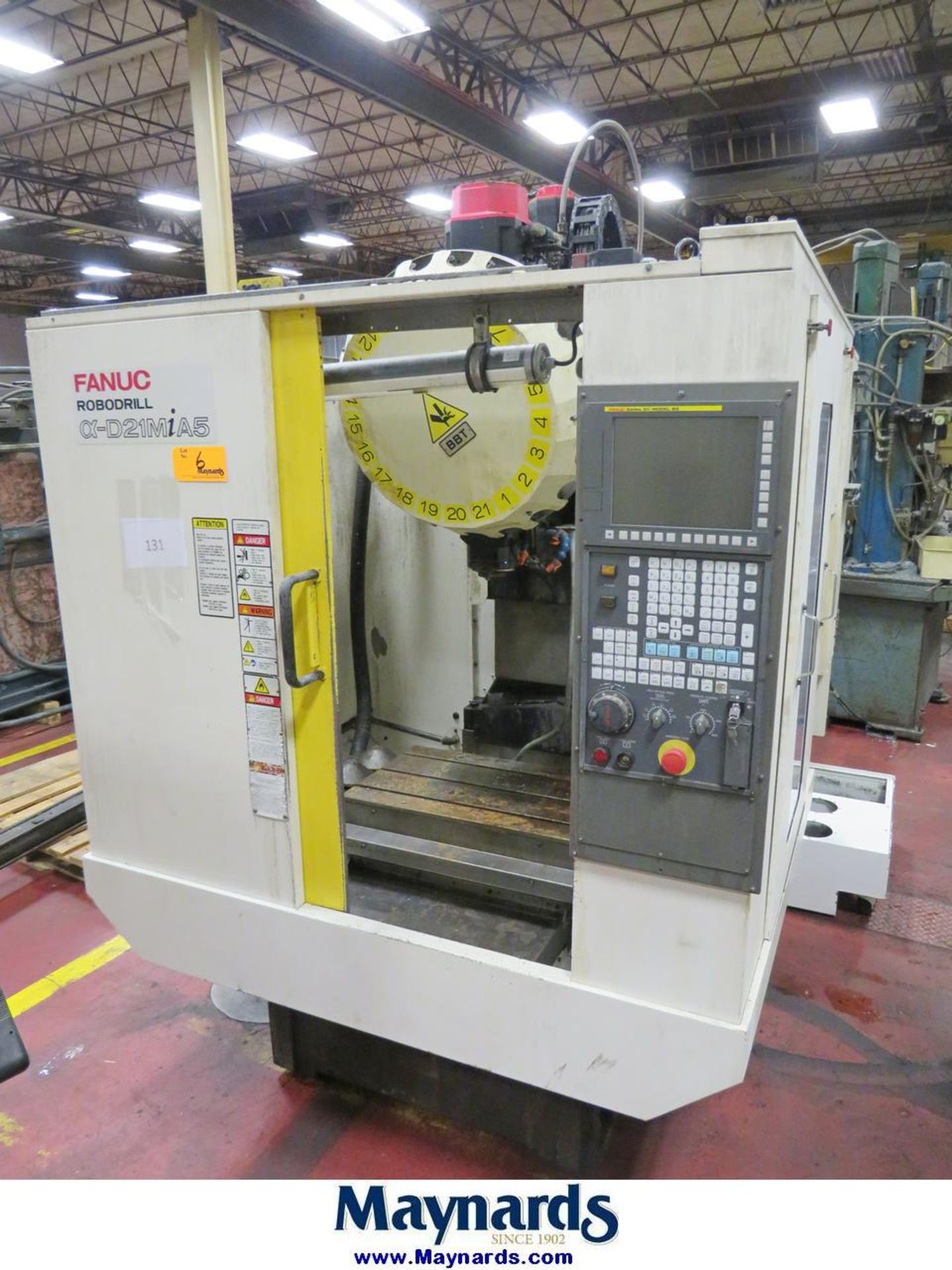 2013 Fanuc Alpha-DM21MiA5 Robodrill CNC Vertical Machining Center