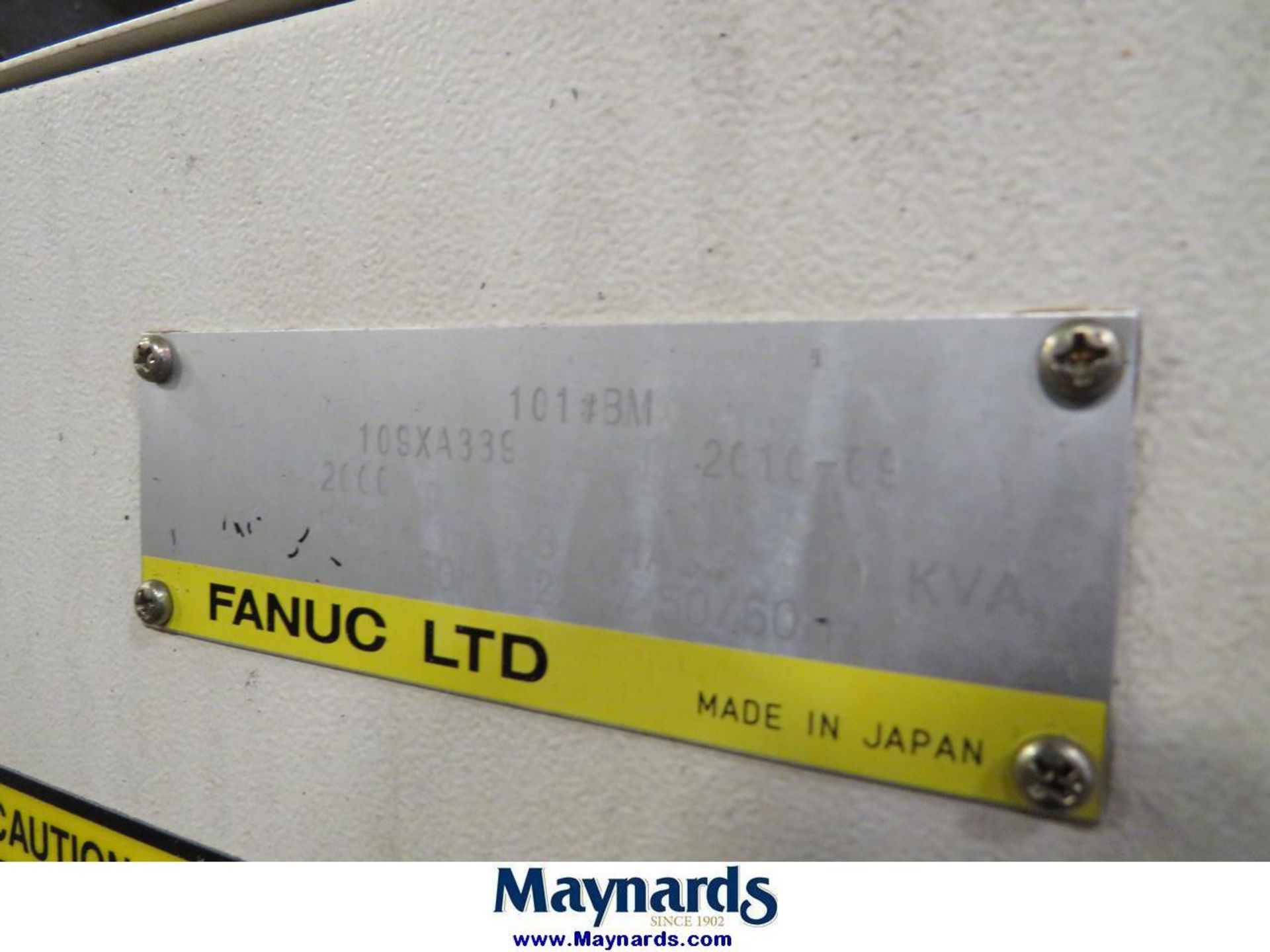 2010 Fanuc Alpha-T14iFa Robodrill CNC Vertical Machining Center - Image 9 of 15