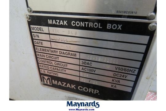 1998 Mazak VTC-16A CNC Vertical Machining Center - Image 9 of 9