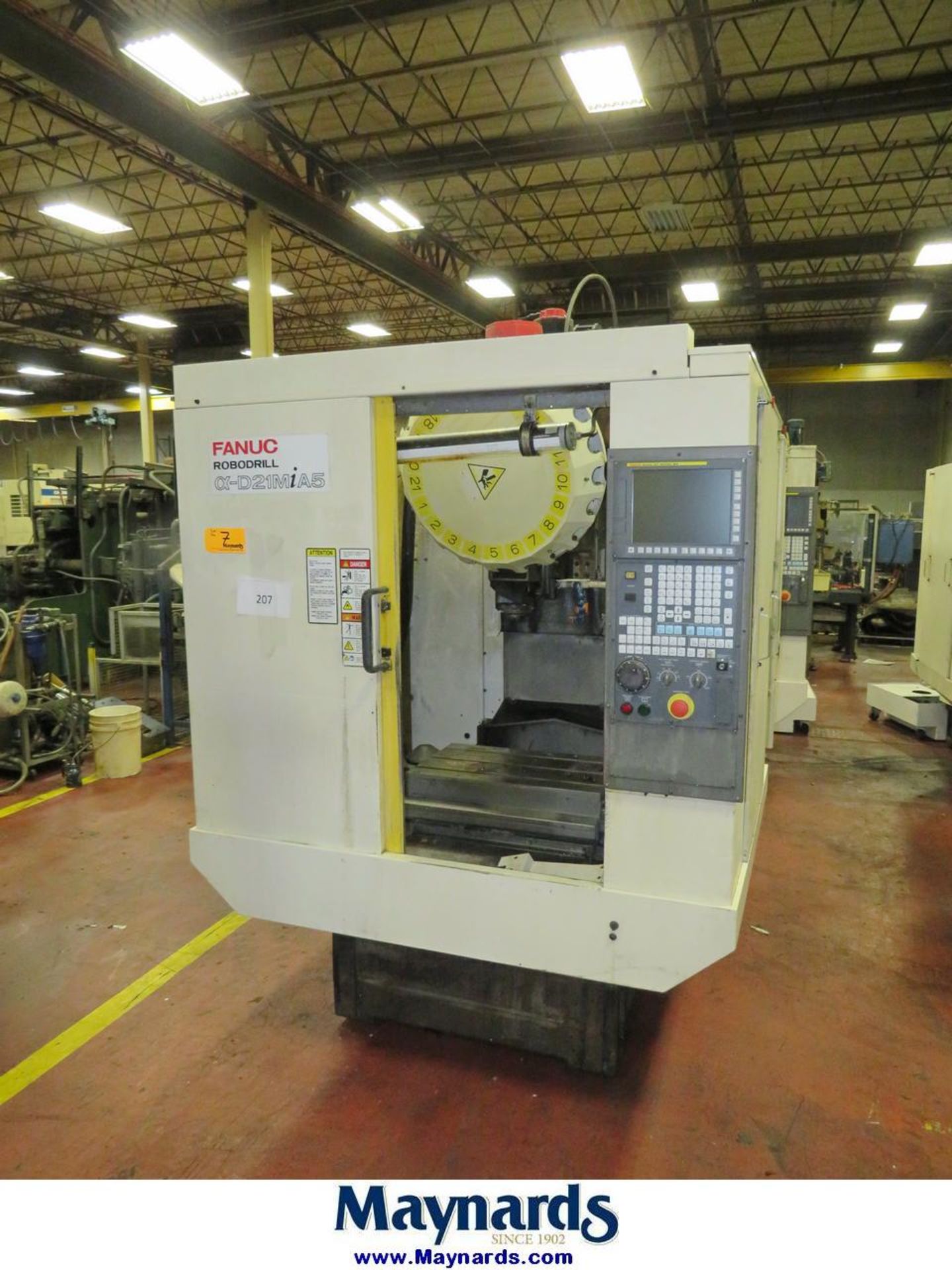 2013 Fanuc Alpha-DM21MiA5 Robodrill CNC Vertical Machining Center - Image 2 of 12