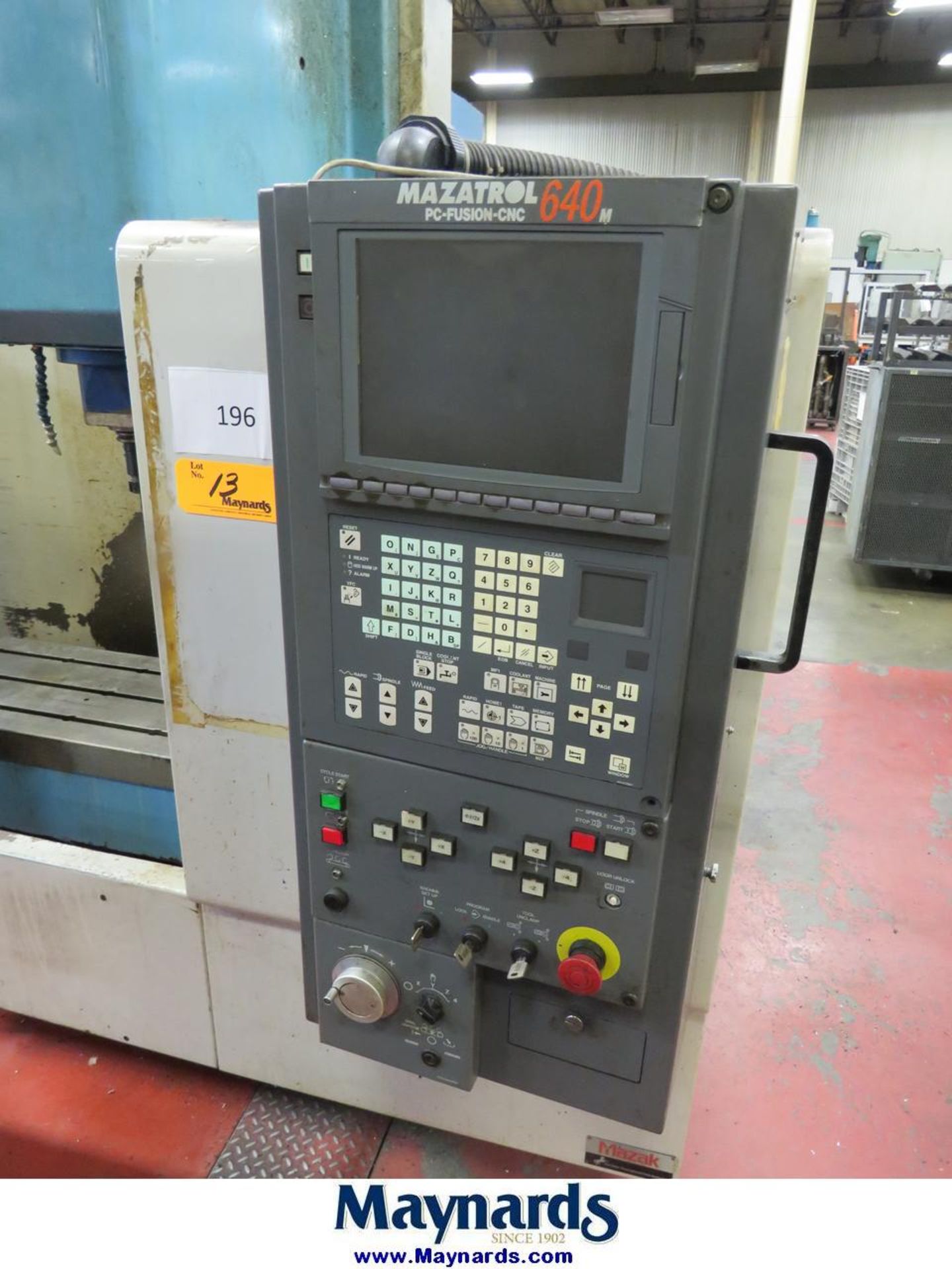 1998 Mazak VTC-16A CNC Vertical Machining Center - Image 5 of 9