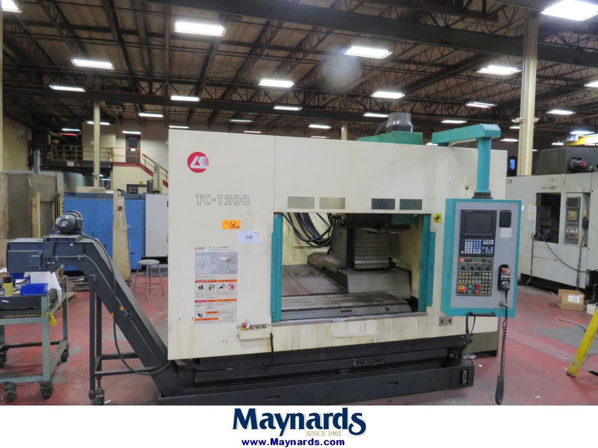 2012 LK TC-1200 CNC Vertical Machining Center - Image 5 of 18