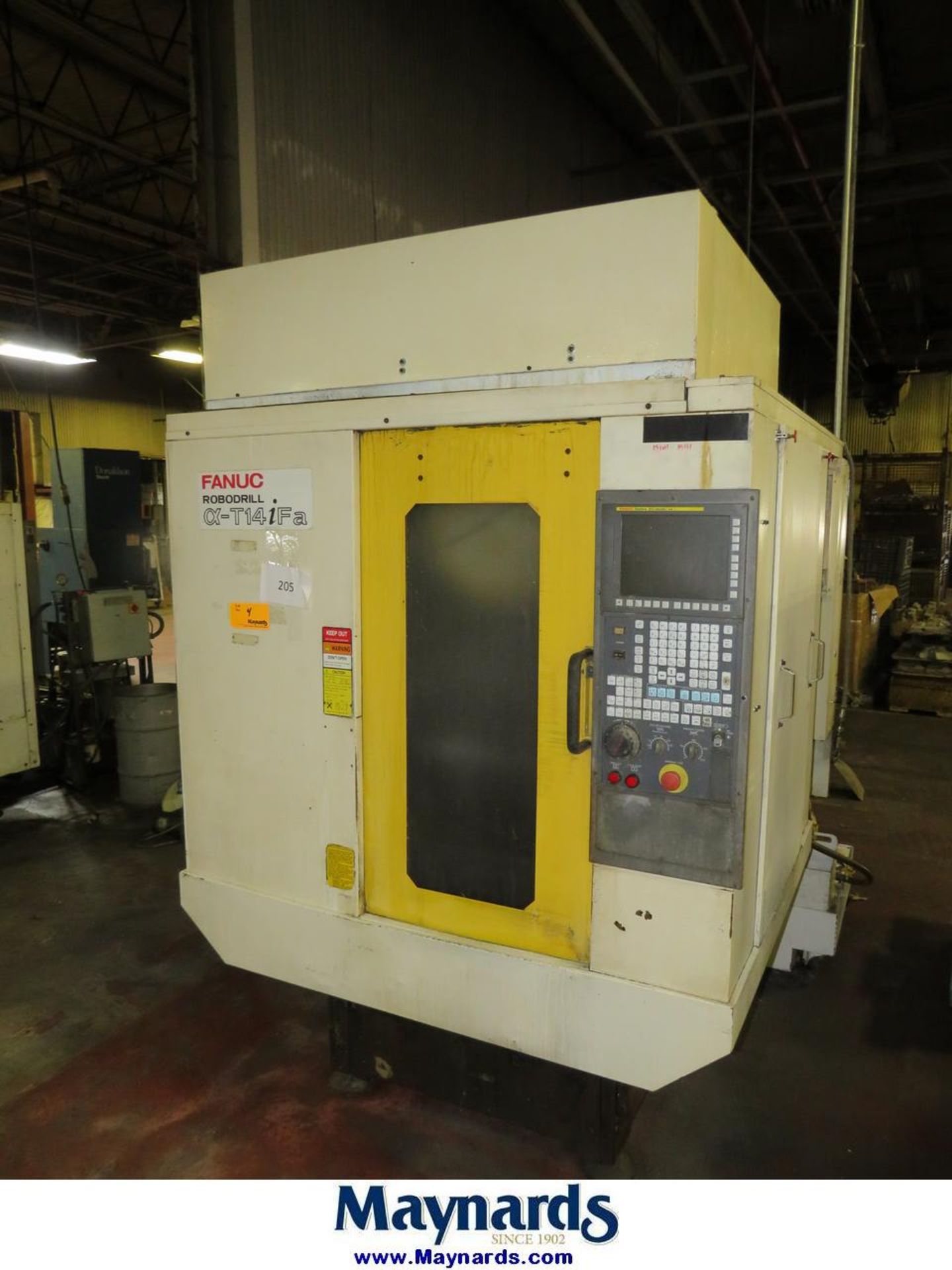 2011 Fanuc Alpha-T14iFa Robodrill CNC Vertical Machining Center - Image 2 of 11