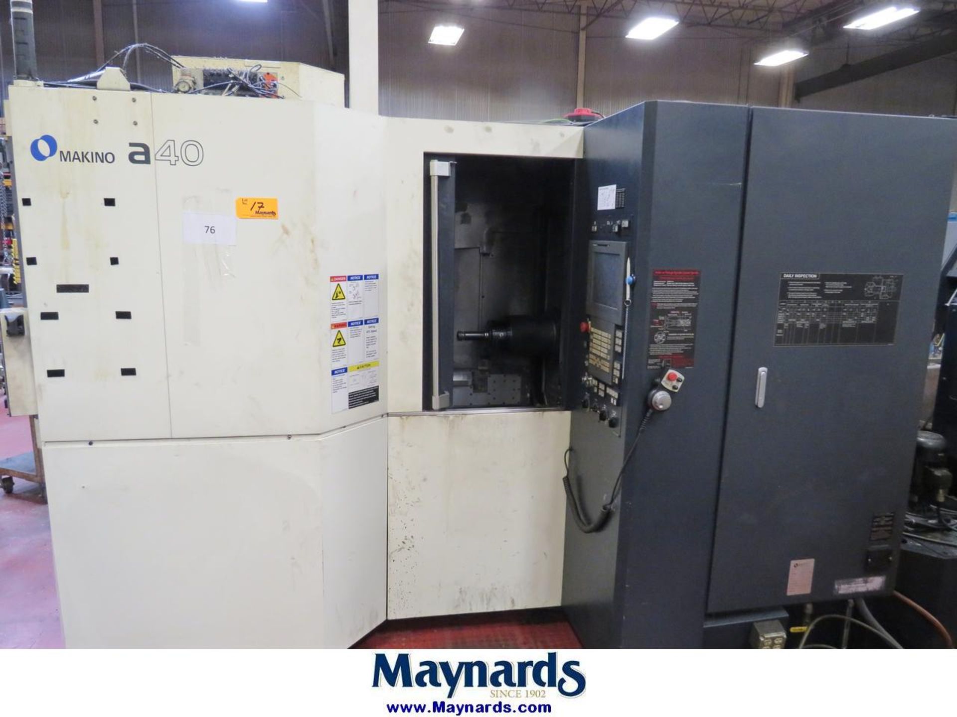 2015 Makino A40 CNC Horizontal Machining Center - Image 2 of 20