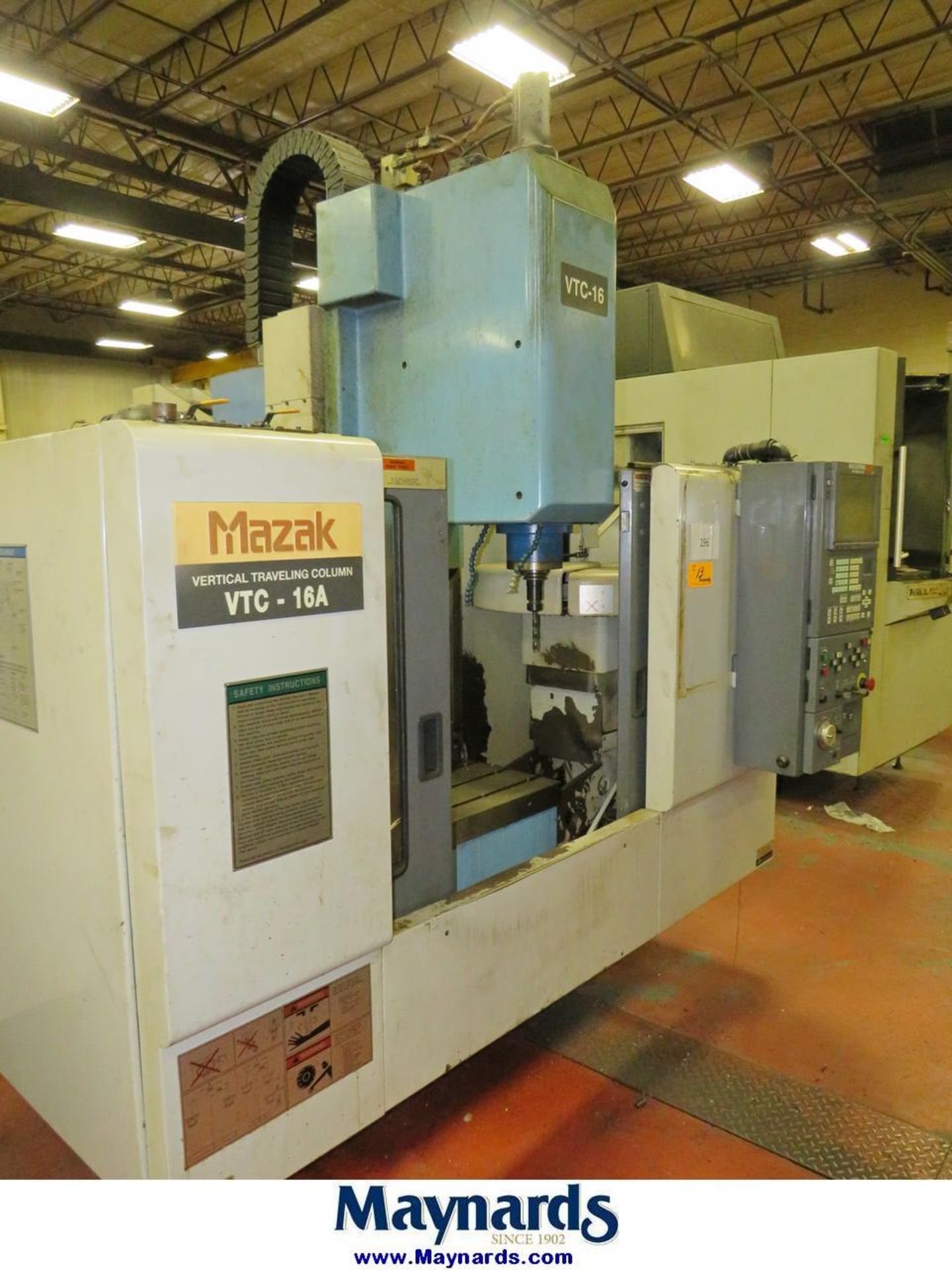 1998 Mazak VTC-16A CNC Vertical Machining Center