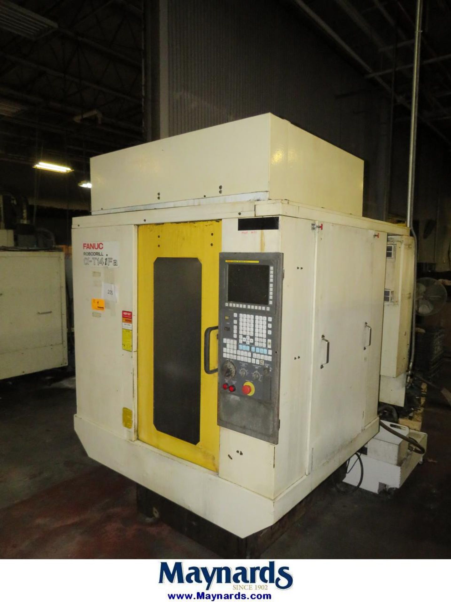 2011 Fanuc Alpha-T14iFa Robodrill CNC Vertical Machining Center - Image 4 of 11