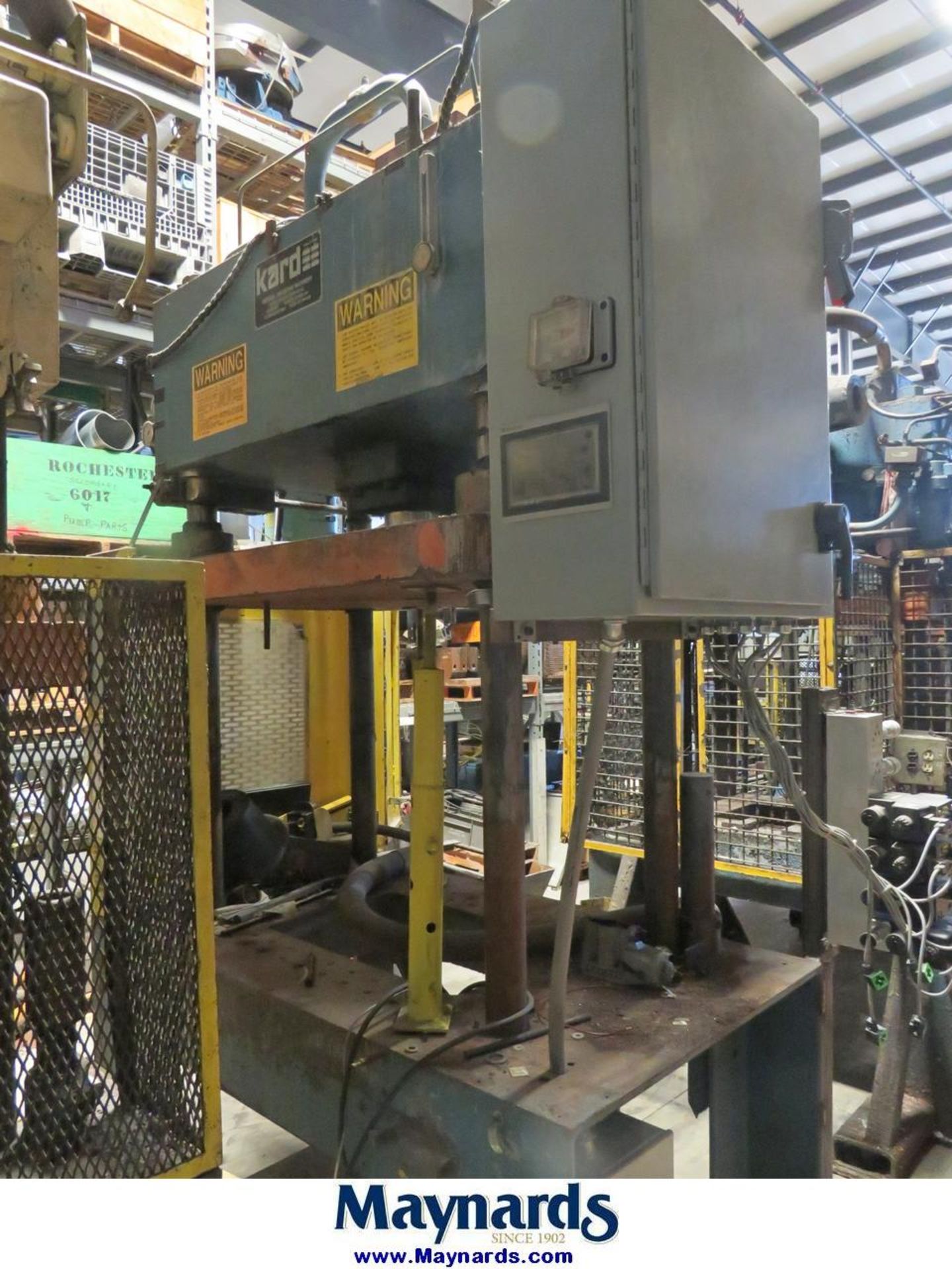 Kard TP-30-4 30 Ton 4-Post Down-Acting Hydraulic Trim Press - Image 2 of 4