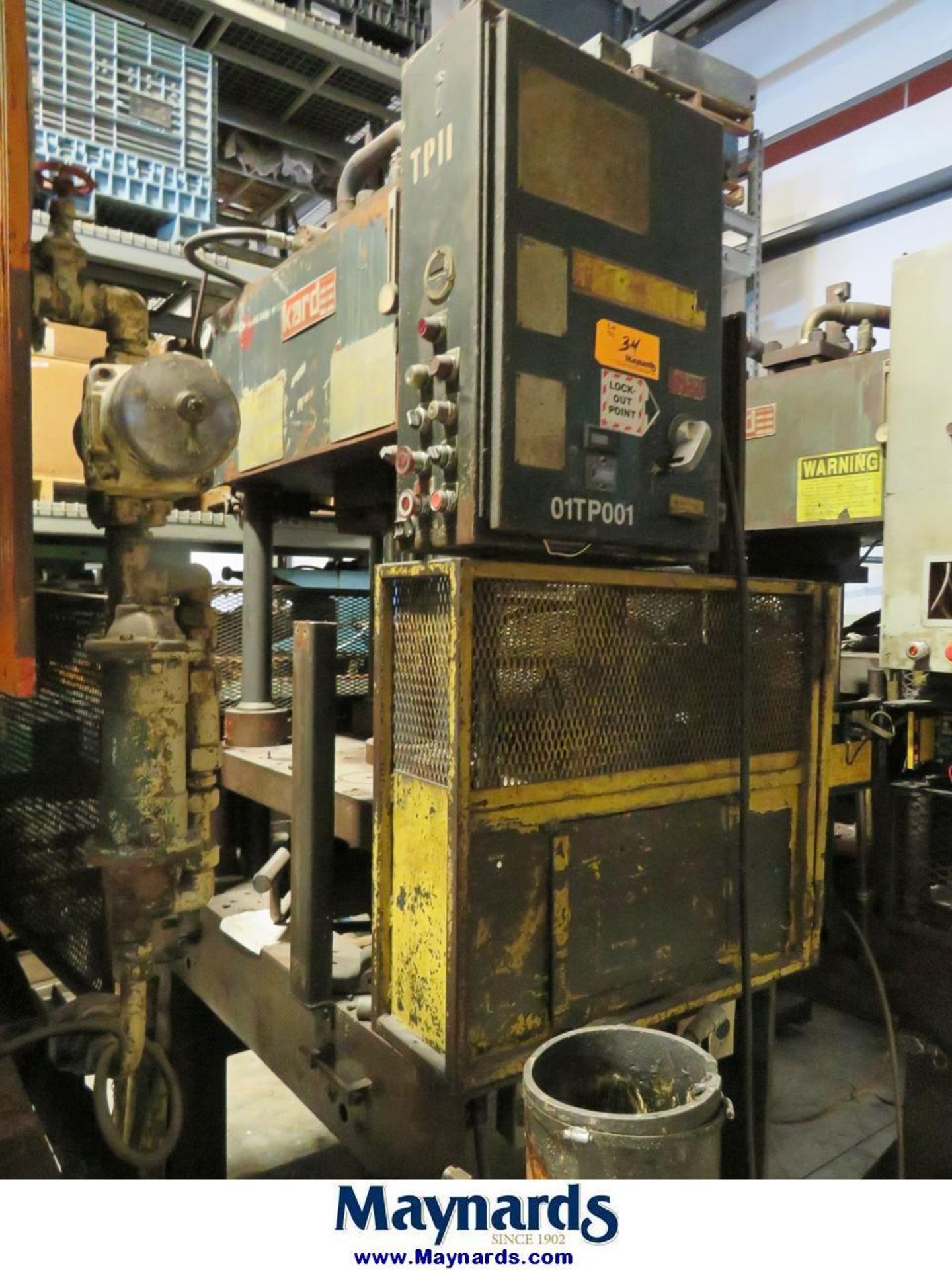 Kard TP-30-4 30 Ton 4-Post Down-Acting Hydraulic Trim Press