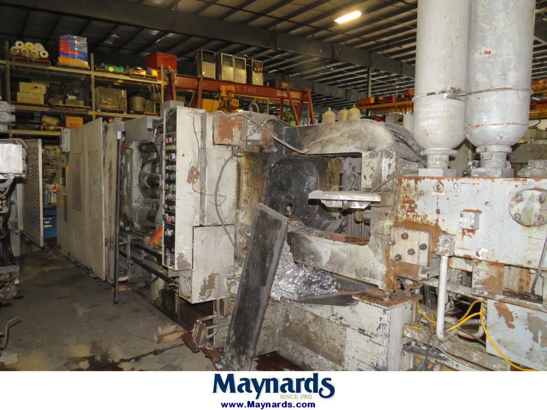 2006 Toyo BD-350V4-T 350 Ton Horizontal Cold Chamber Die Cast Press