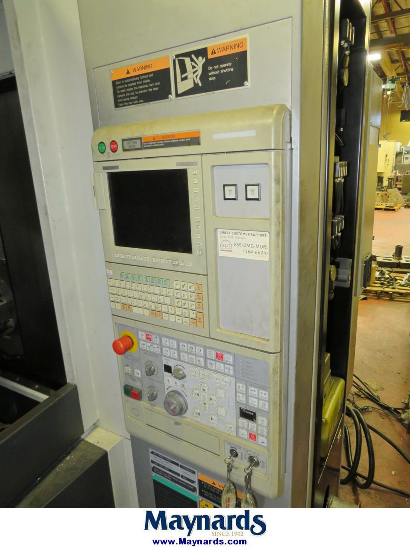 2012 Mori Seiki NHX4000 CNC Horizontal Machining Center - Bild 2 aus 9