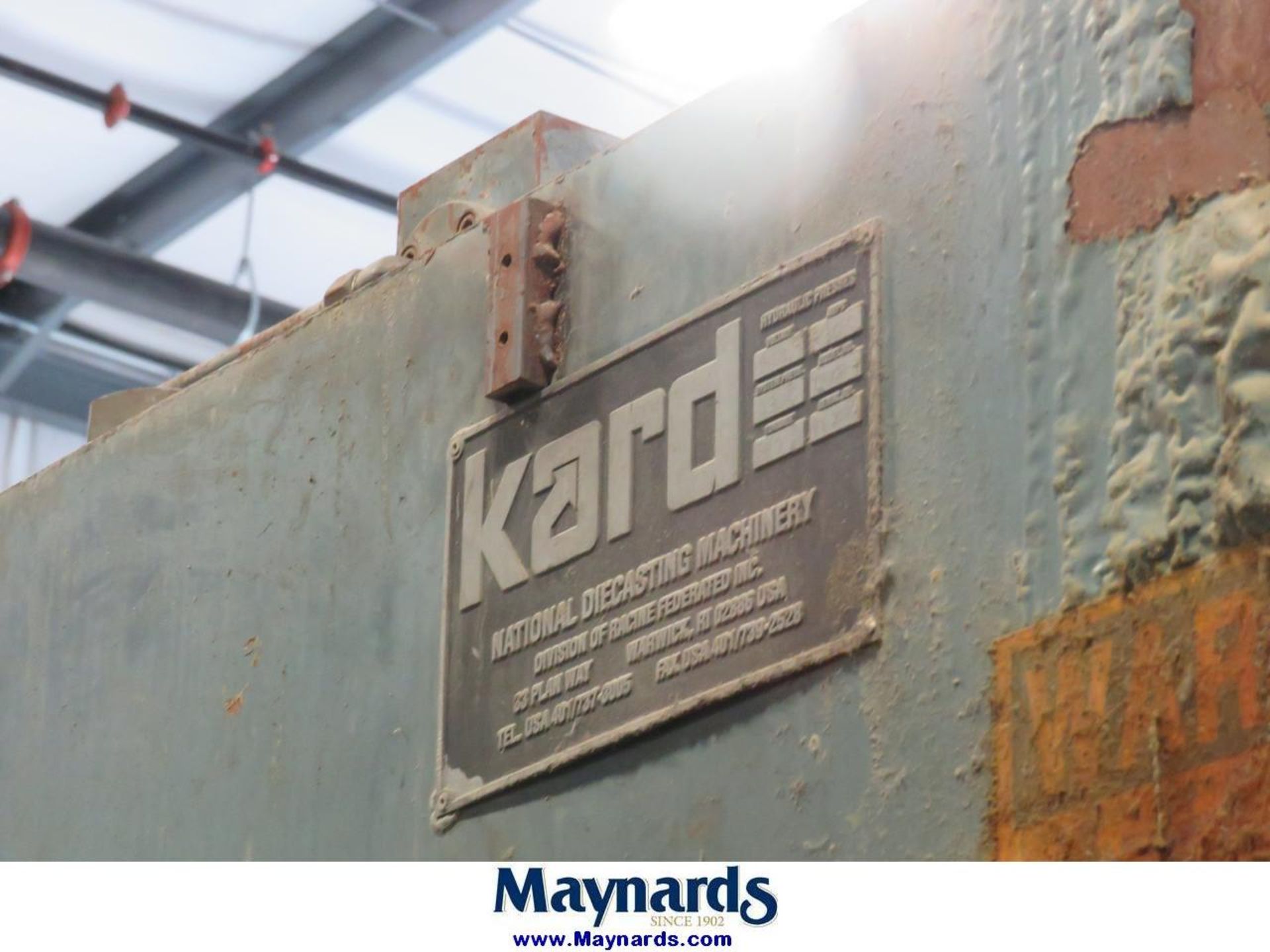 Kard TP-30-4 30 Ton 4-Post Down-Acting Hydraulic Trim Press - Image 2 of 4