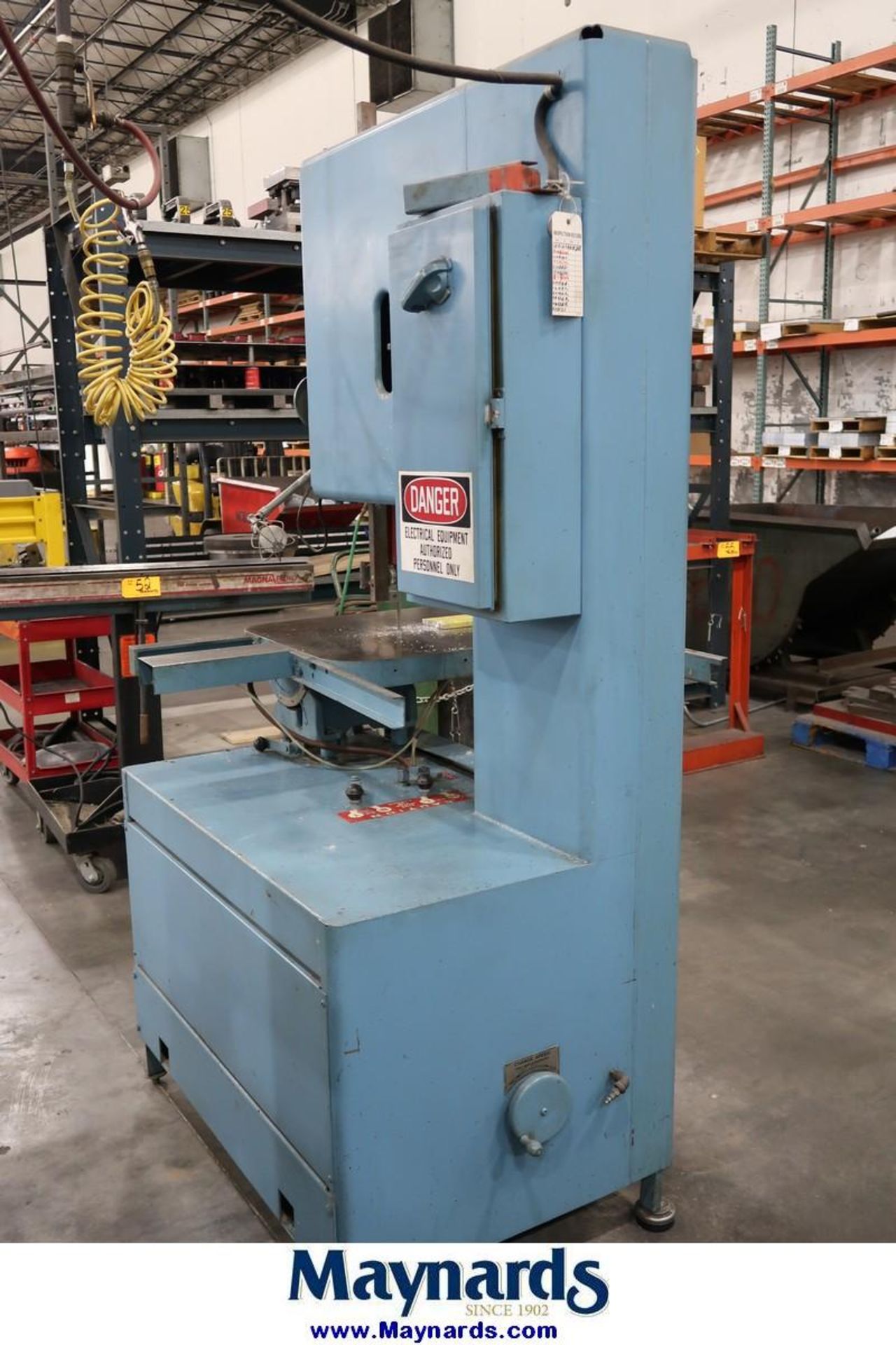 1990 Grob 4V-24 Vertical Bandsaw - Image 5 of 8