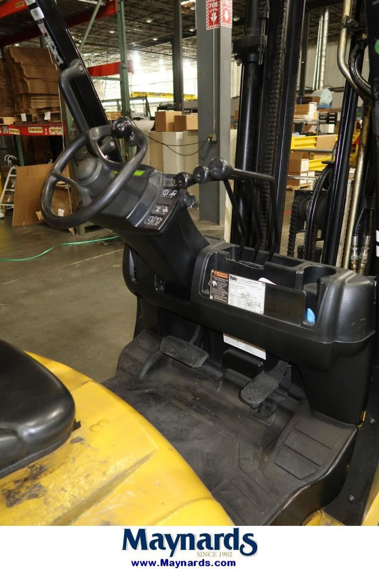 2006 Yale GLC050VXNURE085 4,800 Lb. Capacity LP Type Fork Lift - Image 7 of 10