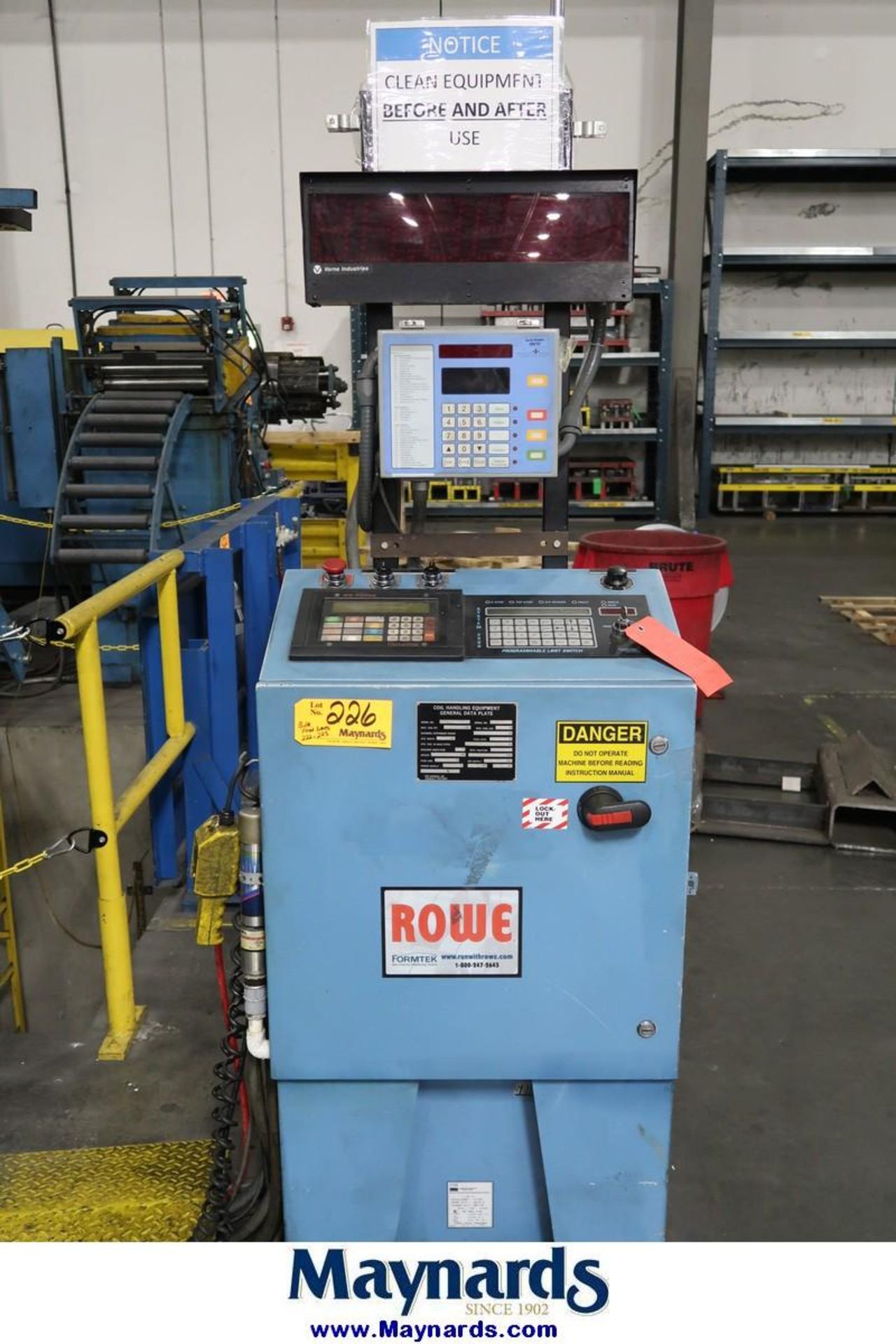 2007 Rowe PM-LT2-224 Servo Feed - Image 4 of 7