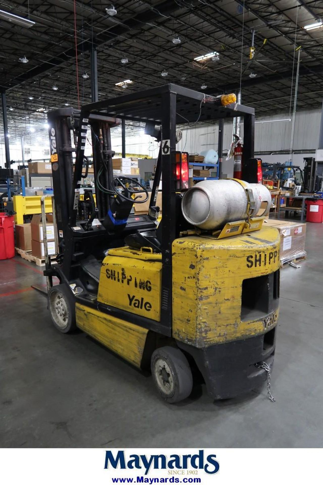 1999 Yale GLC050RGNUAE084 5,000 Lb. Capacity LP Type Fork Lift - Image 6 of 11