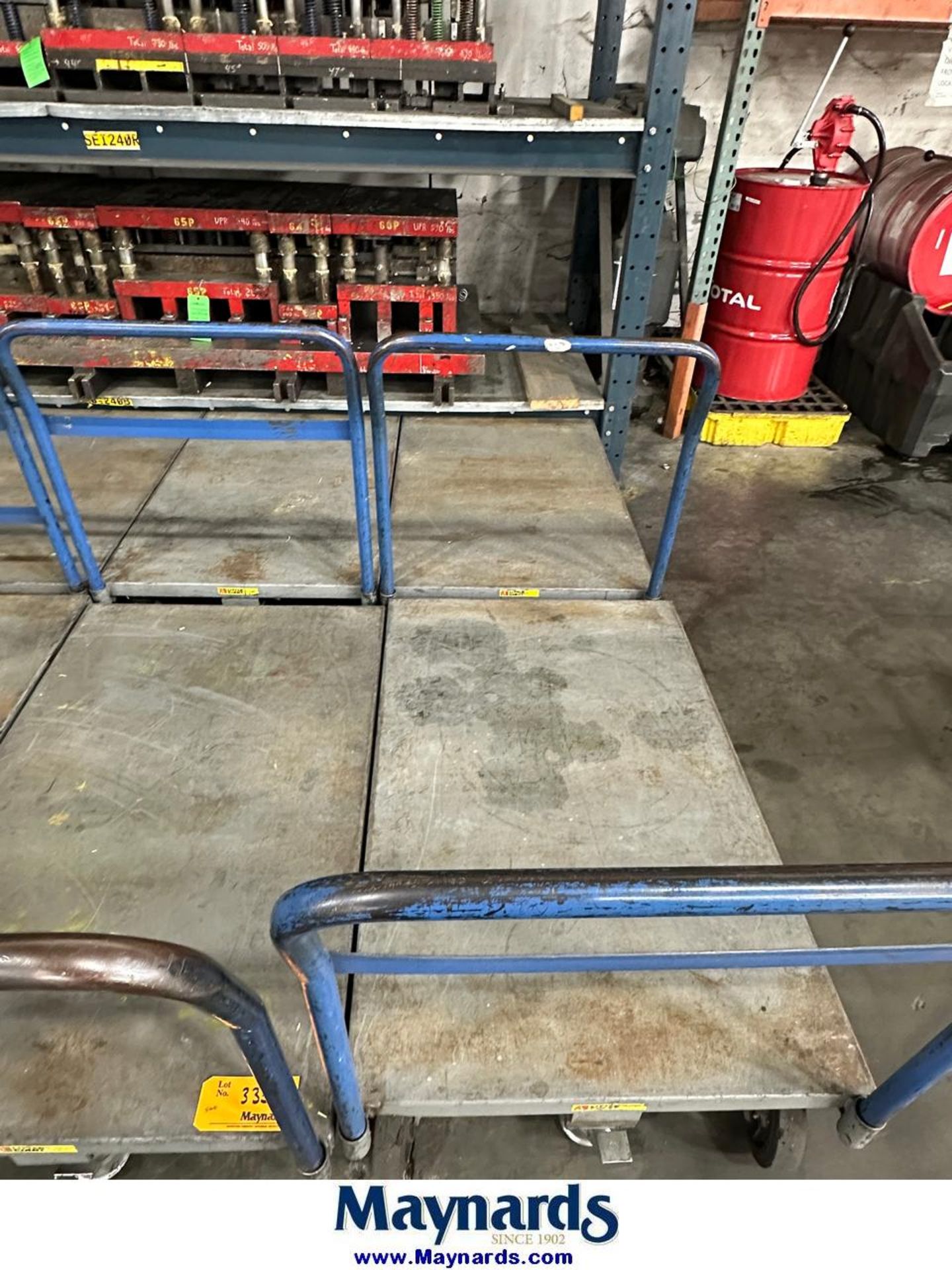 (4) 30"x48" Rolling Carts - Image 3 of 3