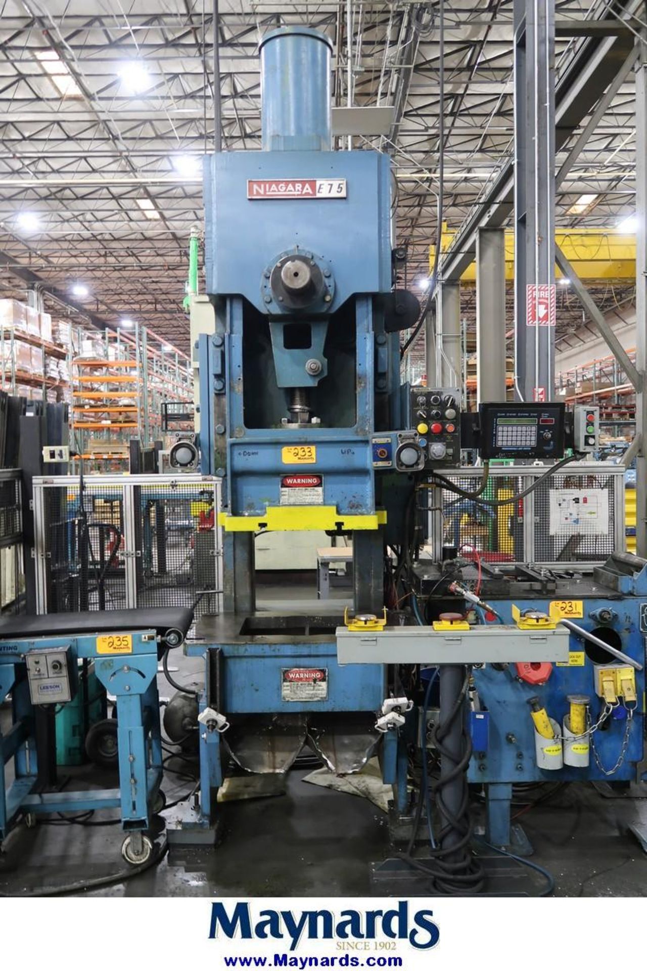 Niagara E75 75-Ton OBI Press