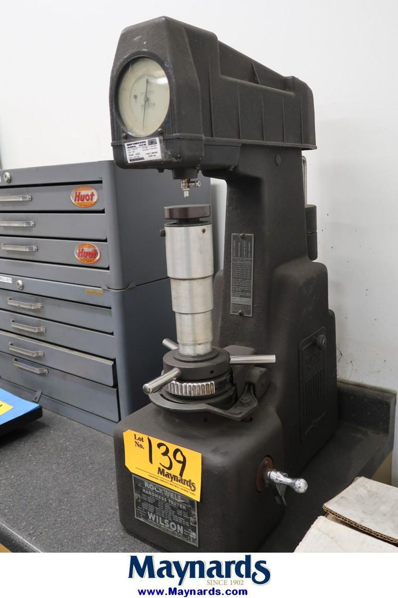 Wilson 3JR Rockwell Hardness Tester - Bild 2 aus 2