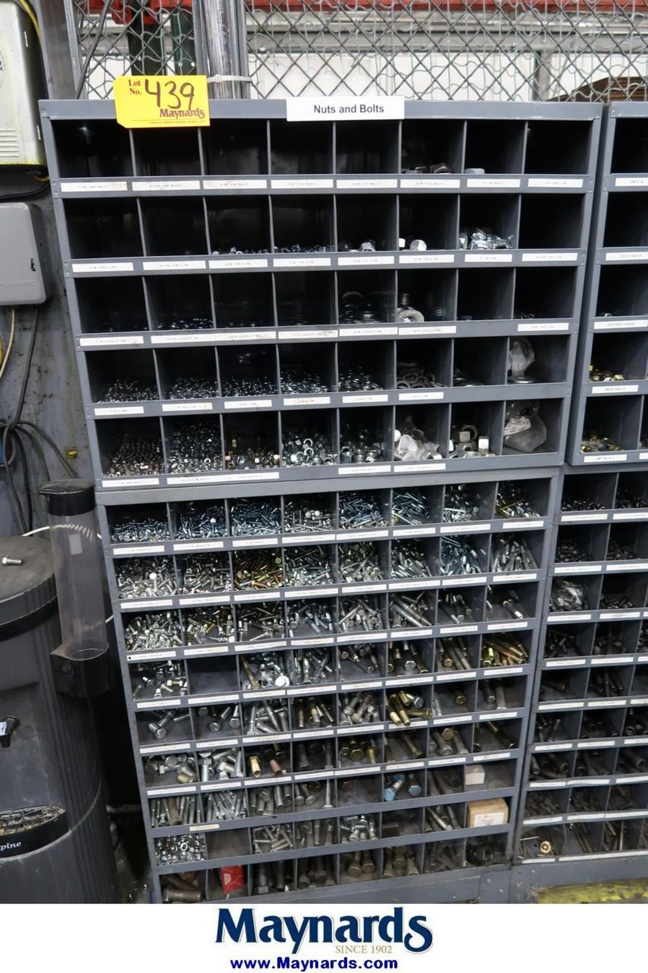 (5) Bolt Bins with Contents of Assorted Hardware - Image 2 of 5