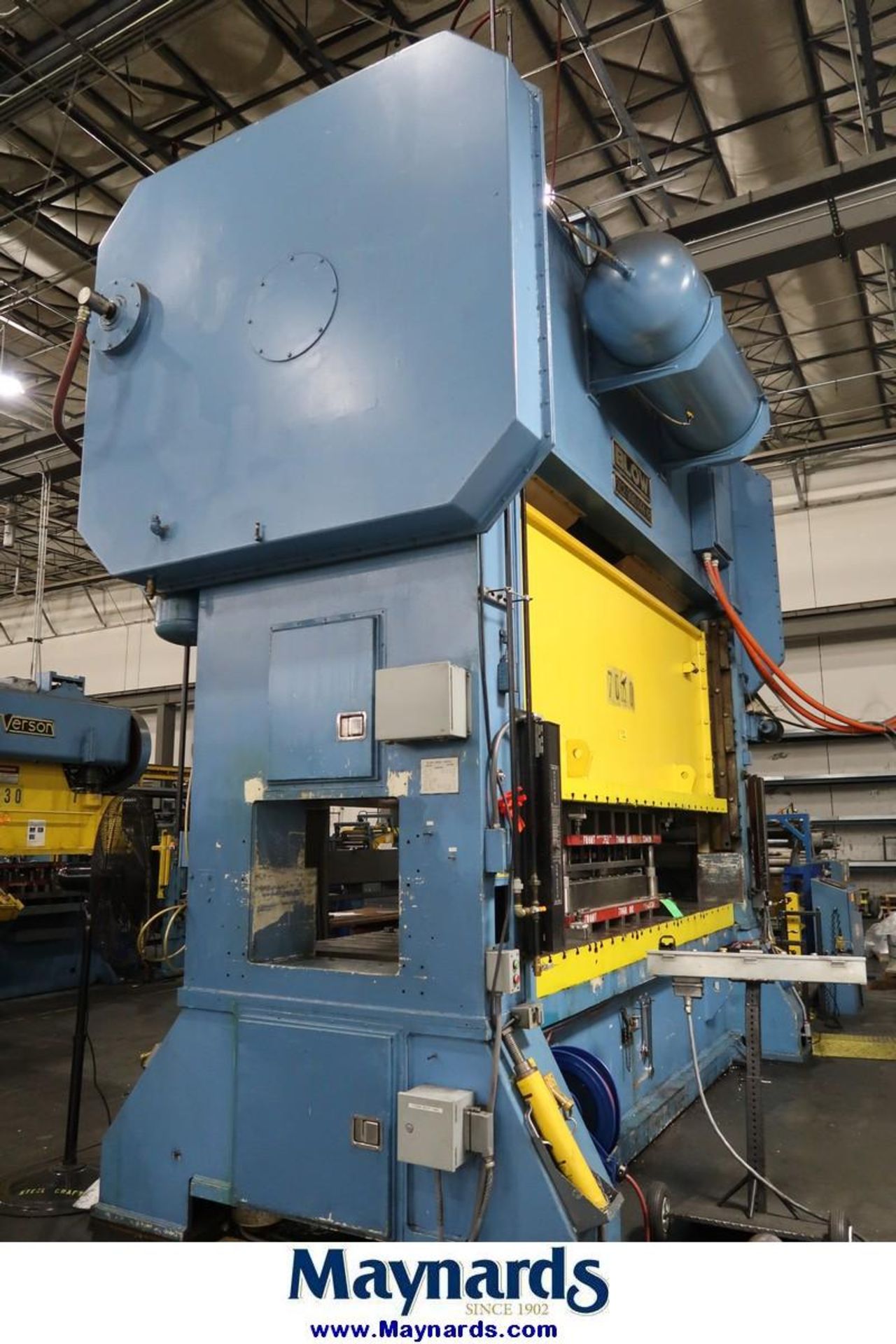 Blow SC2-300-144-48 300-Ton Straight Side Press - Image 7 of 12
