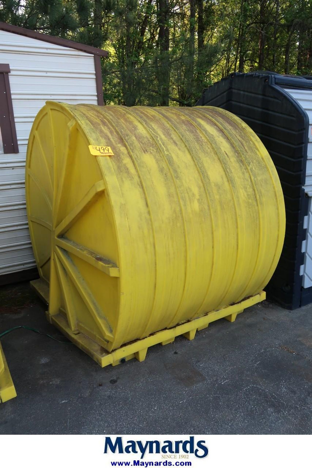 Poly 4-Drum Chemical Containment Shed