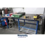 96" x 48" x 38" Heavy Duty Steel Welding Table